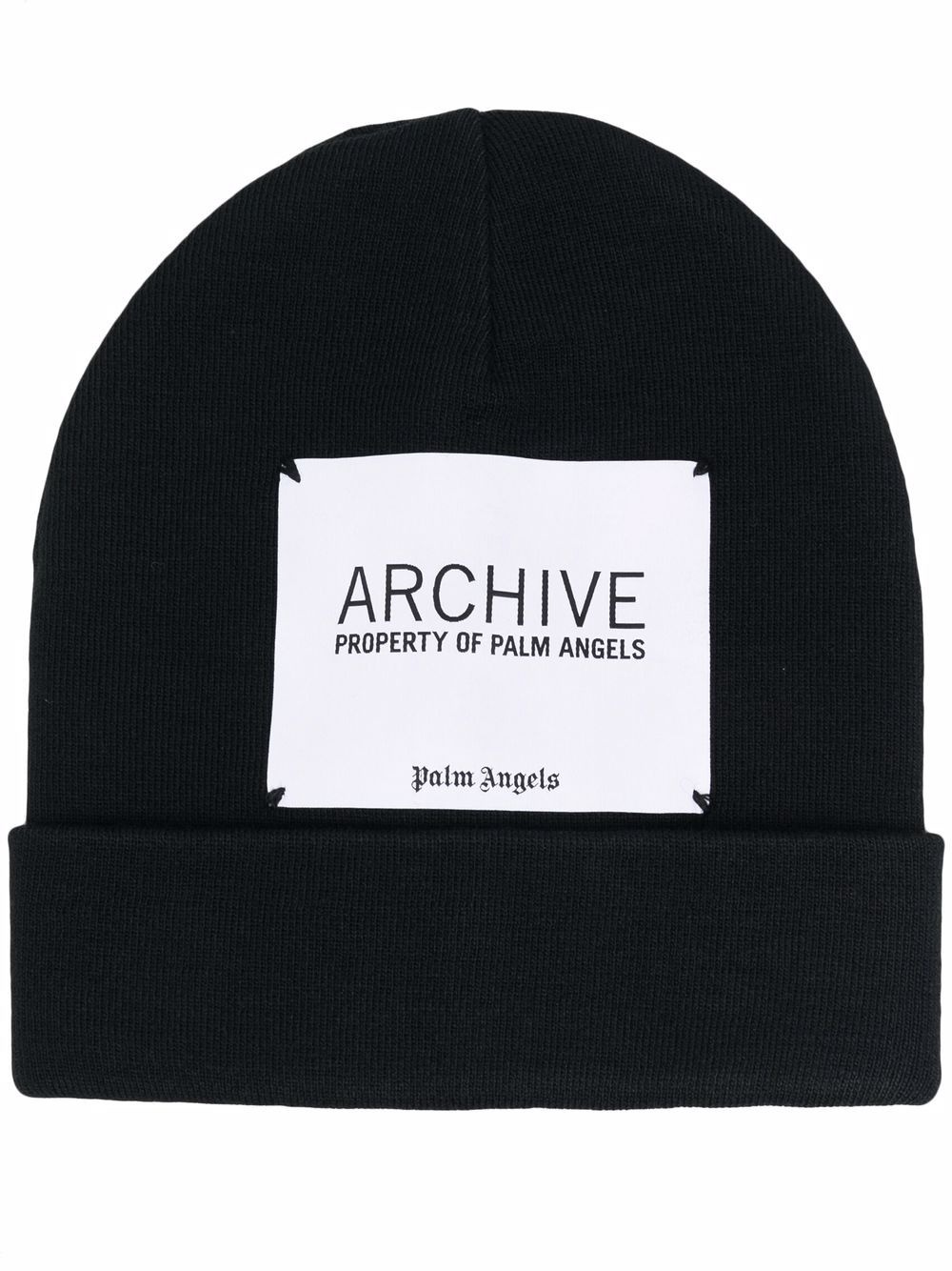 Archive logo patch beanie - 1