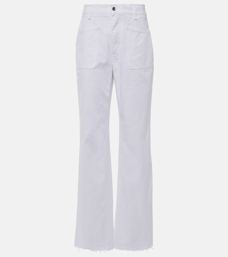 High-rise wide-leg jeans - 1