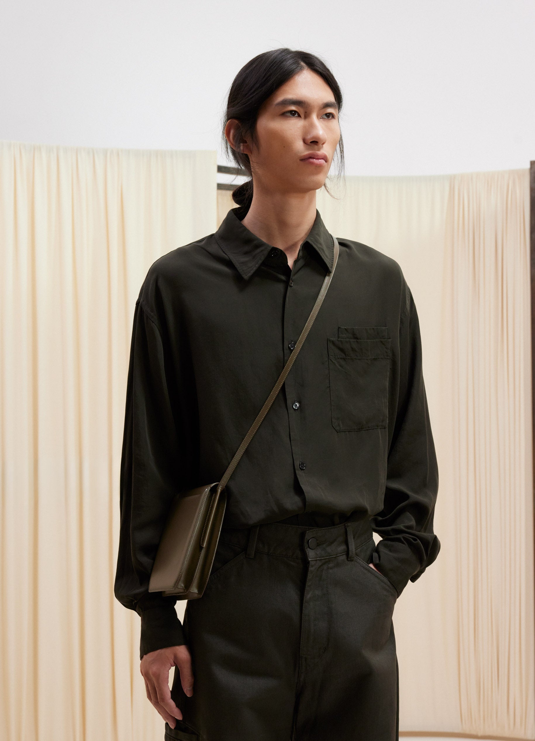 Lemaire SMALL CALEPIN BAG | REVERSIBLE