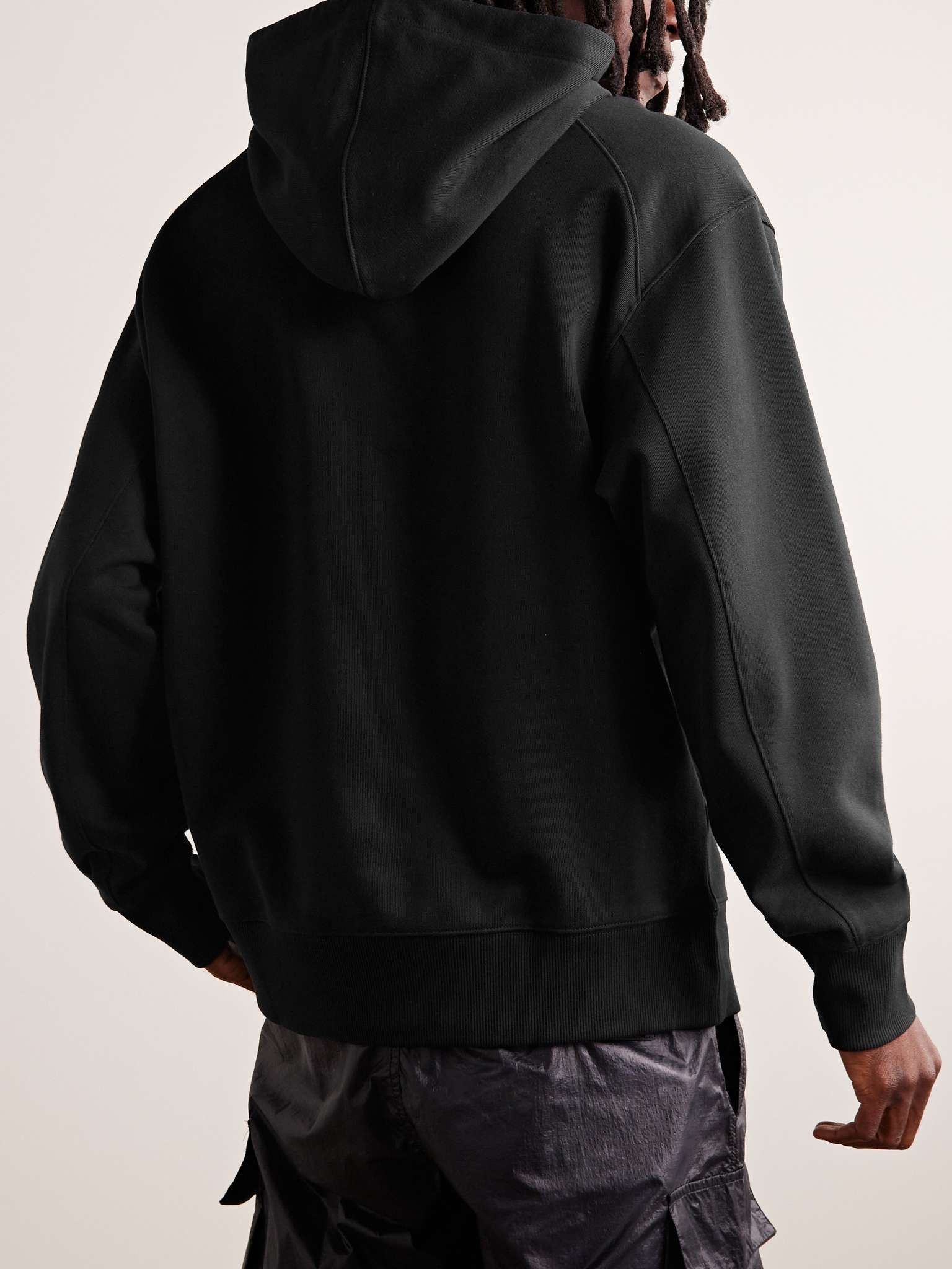 Oversized Organic Cotton-Jersey Hoodie - 3