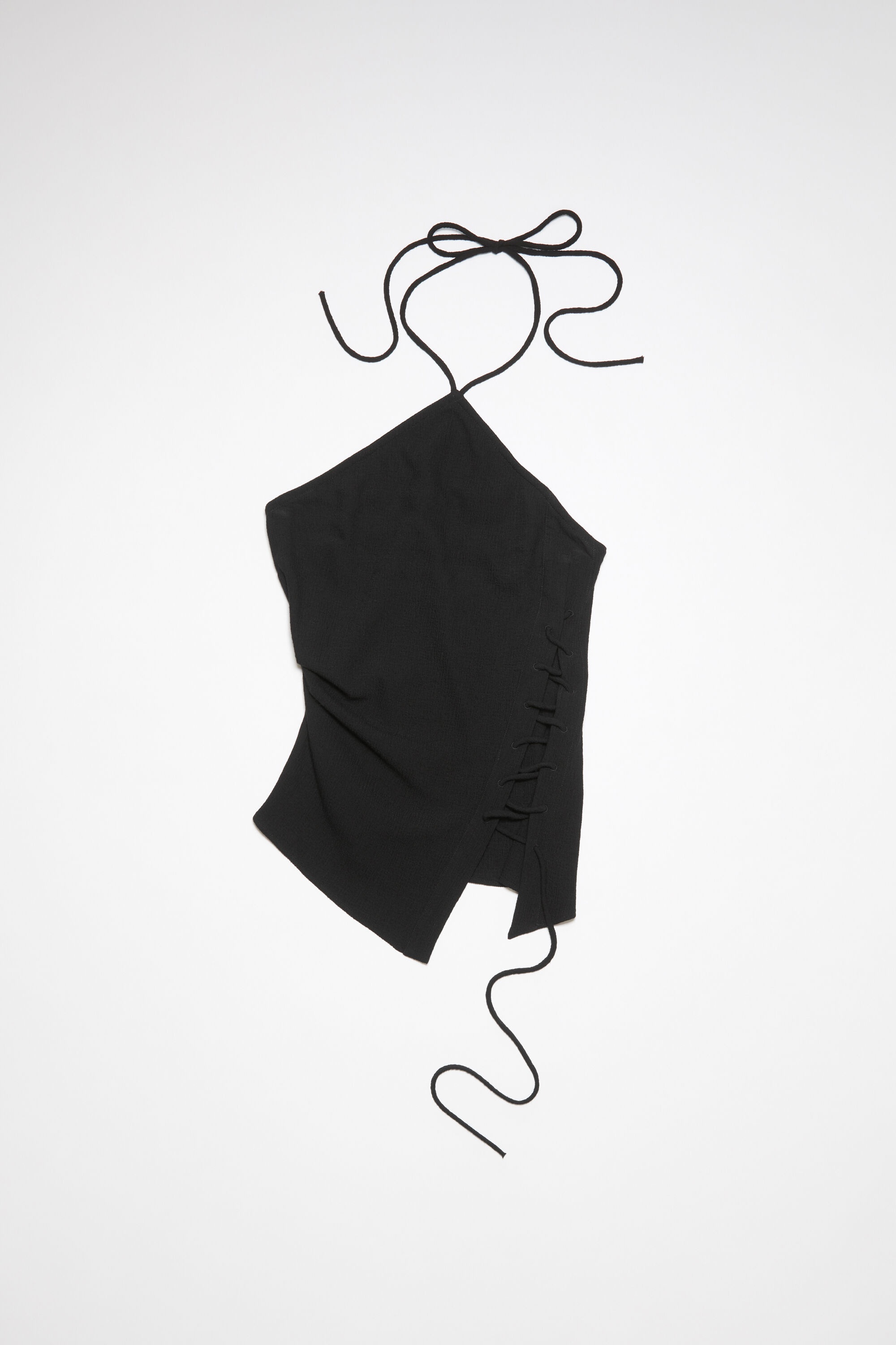 Halter top - Black - 6