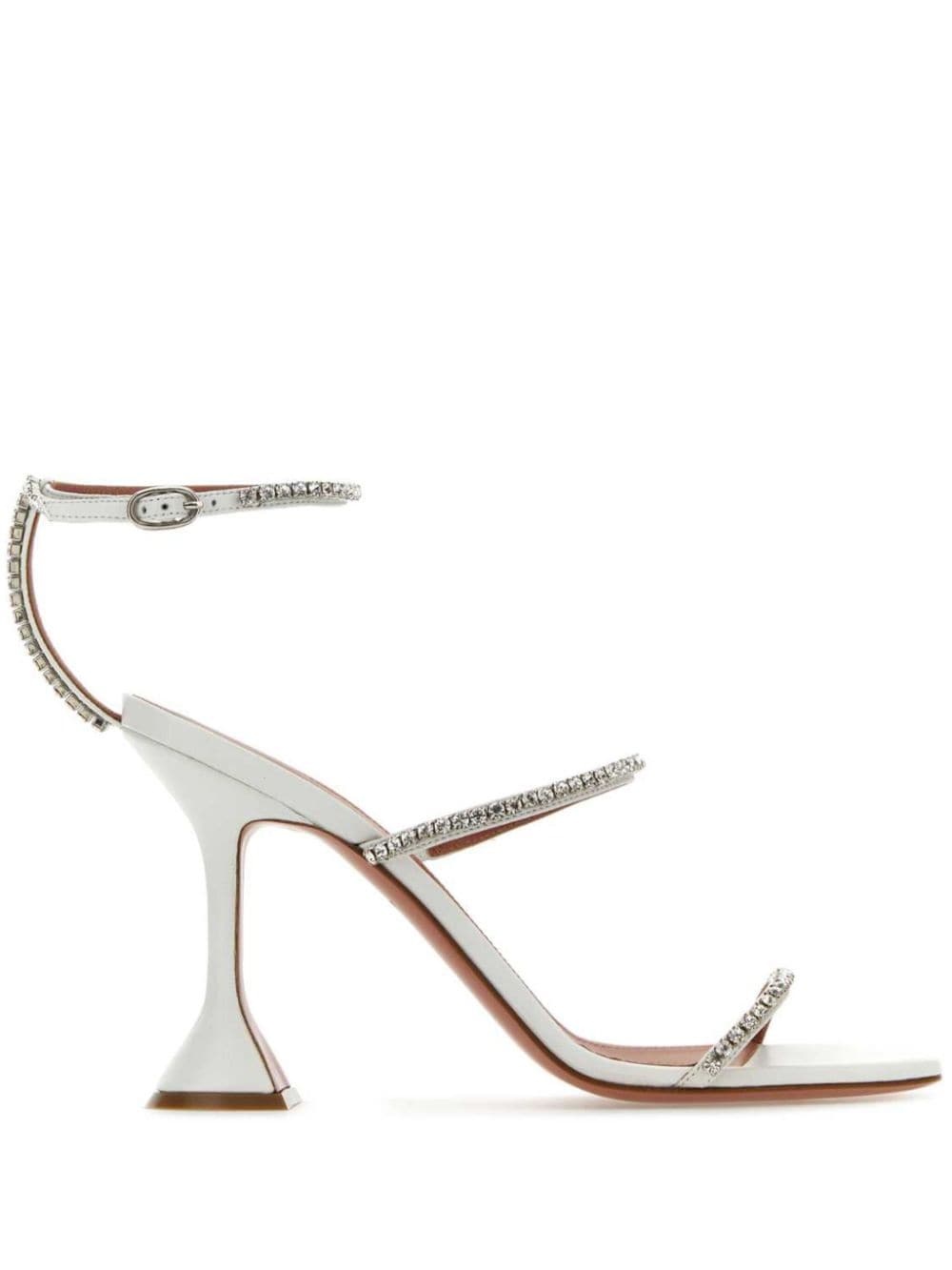 embellished ankle strap sandals - 1