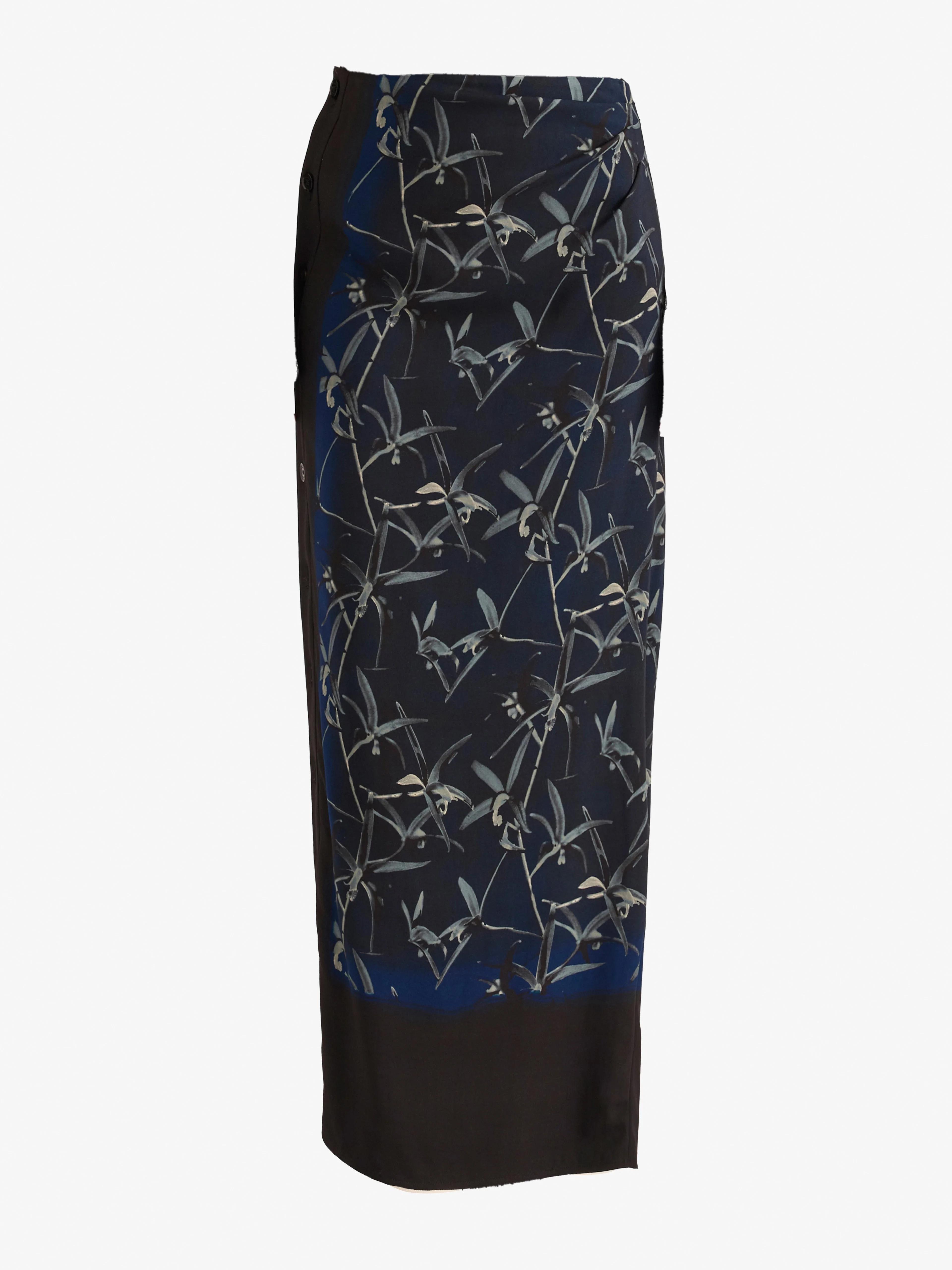 Anais Skirt in Printed Stretch Cady - 1
