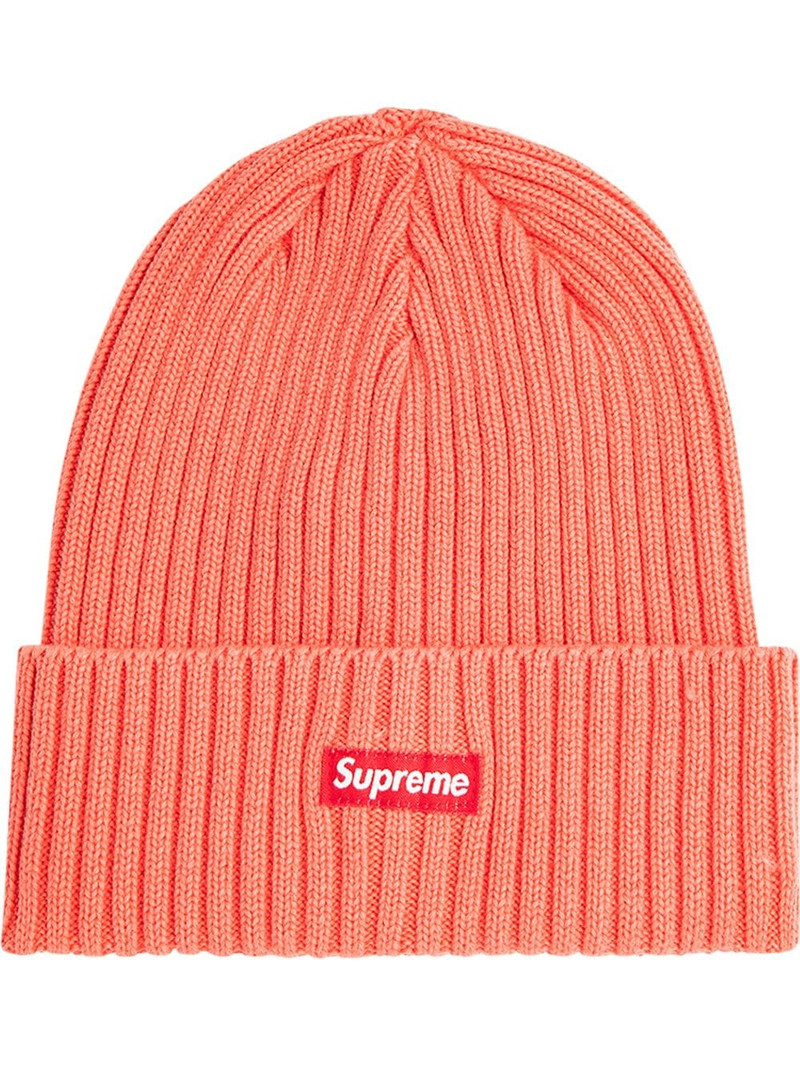 overdyed ribbed knit beanie 1