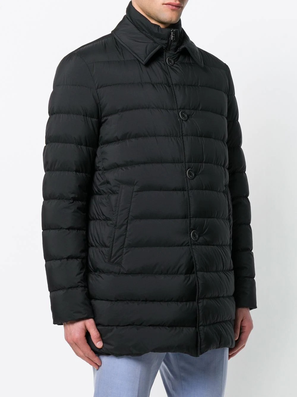 double layer duffle coat - 3