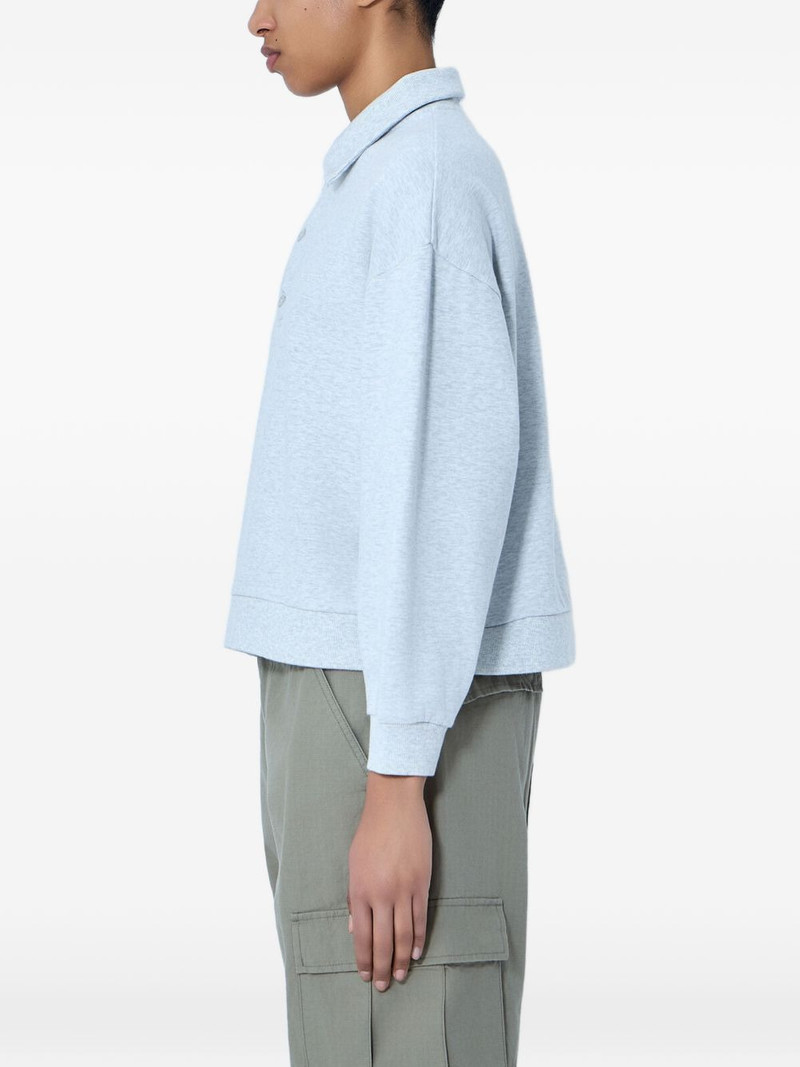 Carhartt polo-collar sweatshirt outlook