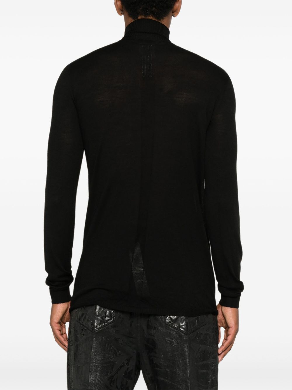 high-neck wool sweater - 4