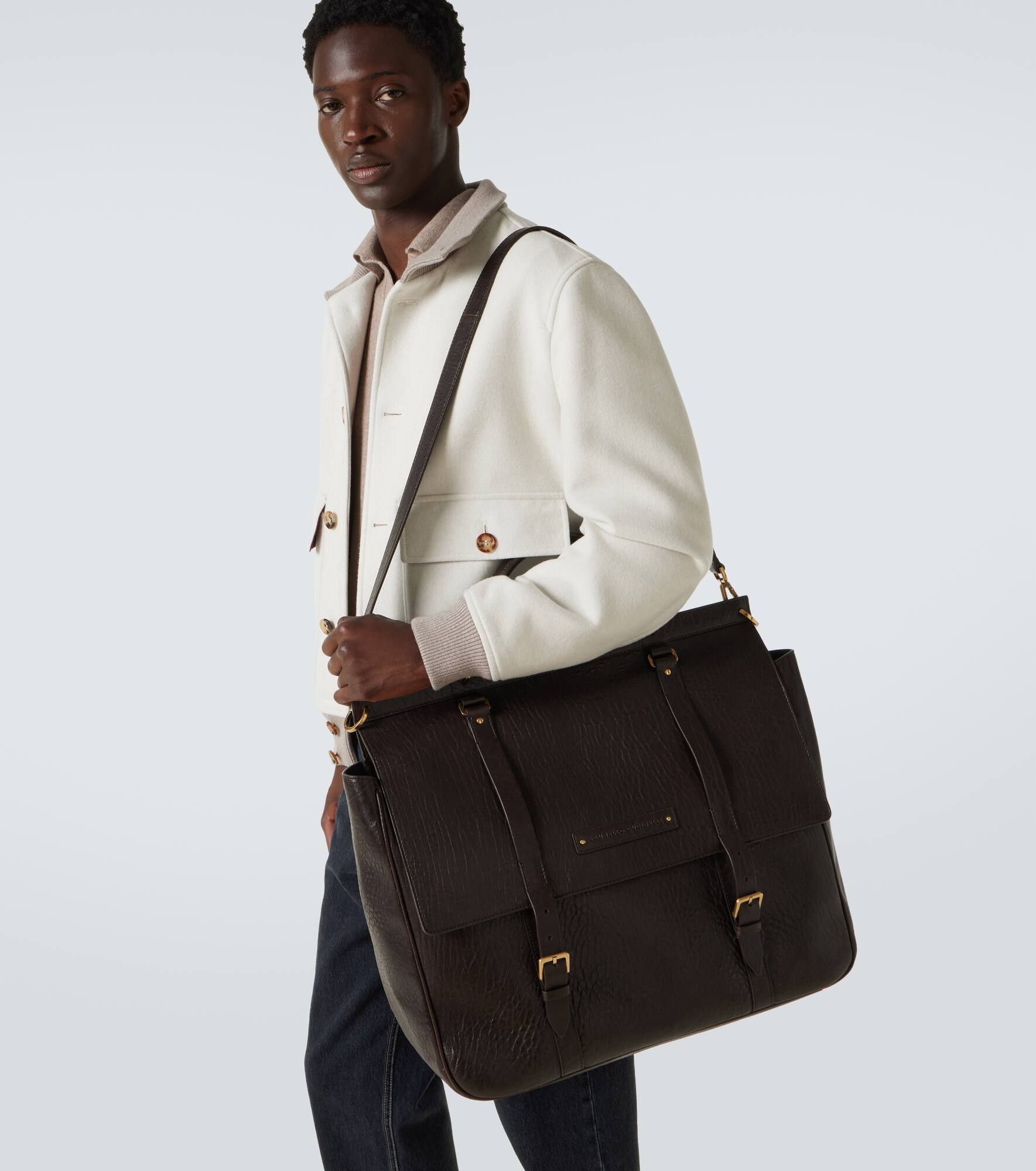 Leather travel bag - 3