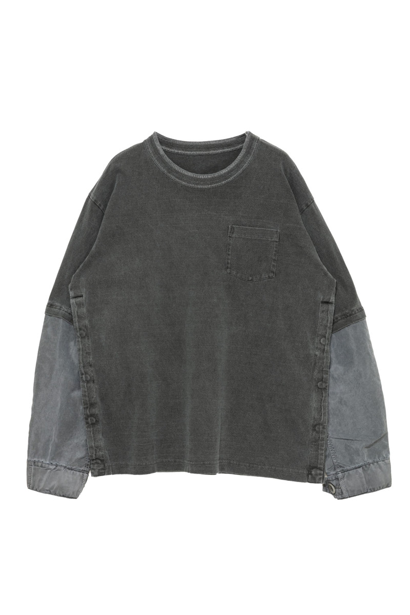 Garment Dye Cotton Jersey T-Shirt 1