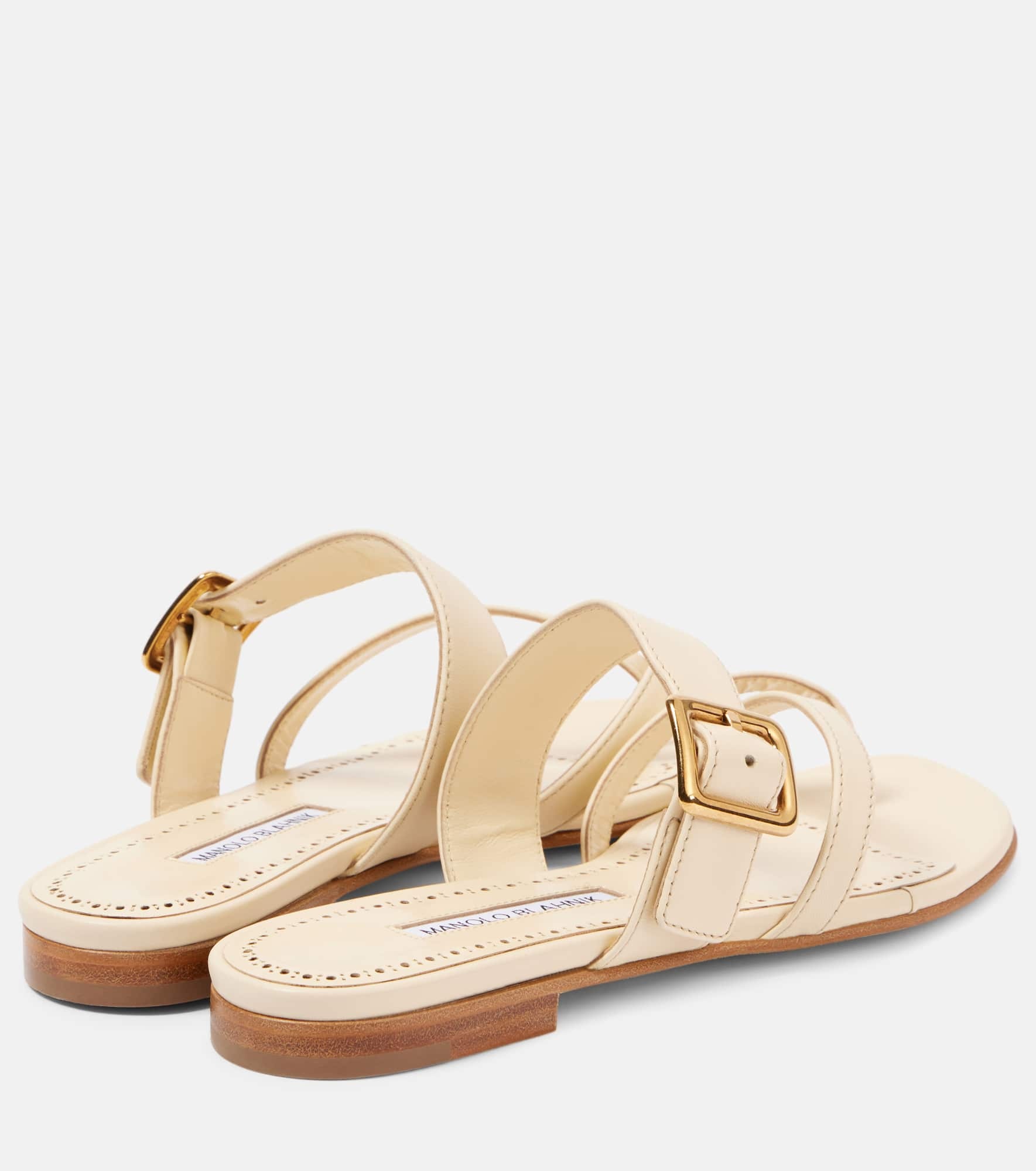 Thalusa 10 leather sandals - 2