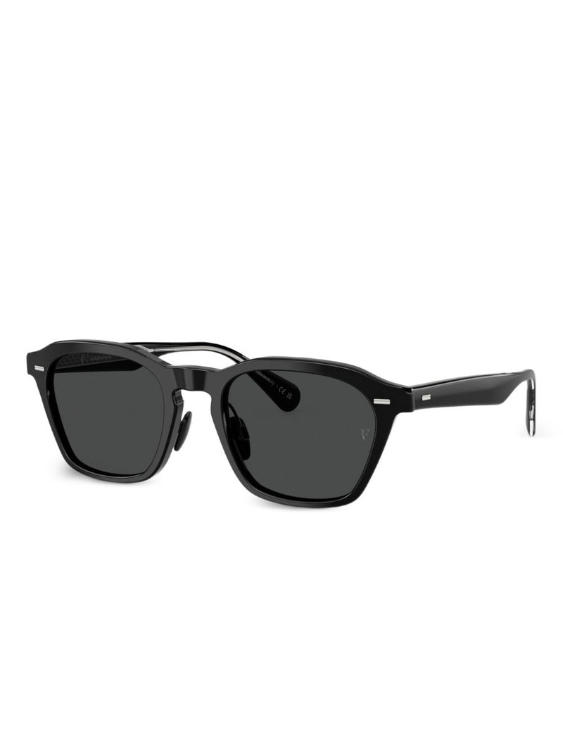 Oliver Peoples square-frame sunglasses outlook