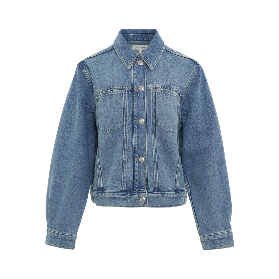 Marie Trucker Denim Jacket - 1