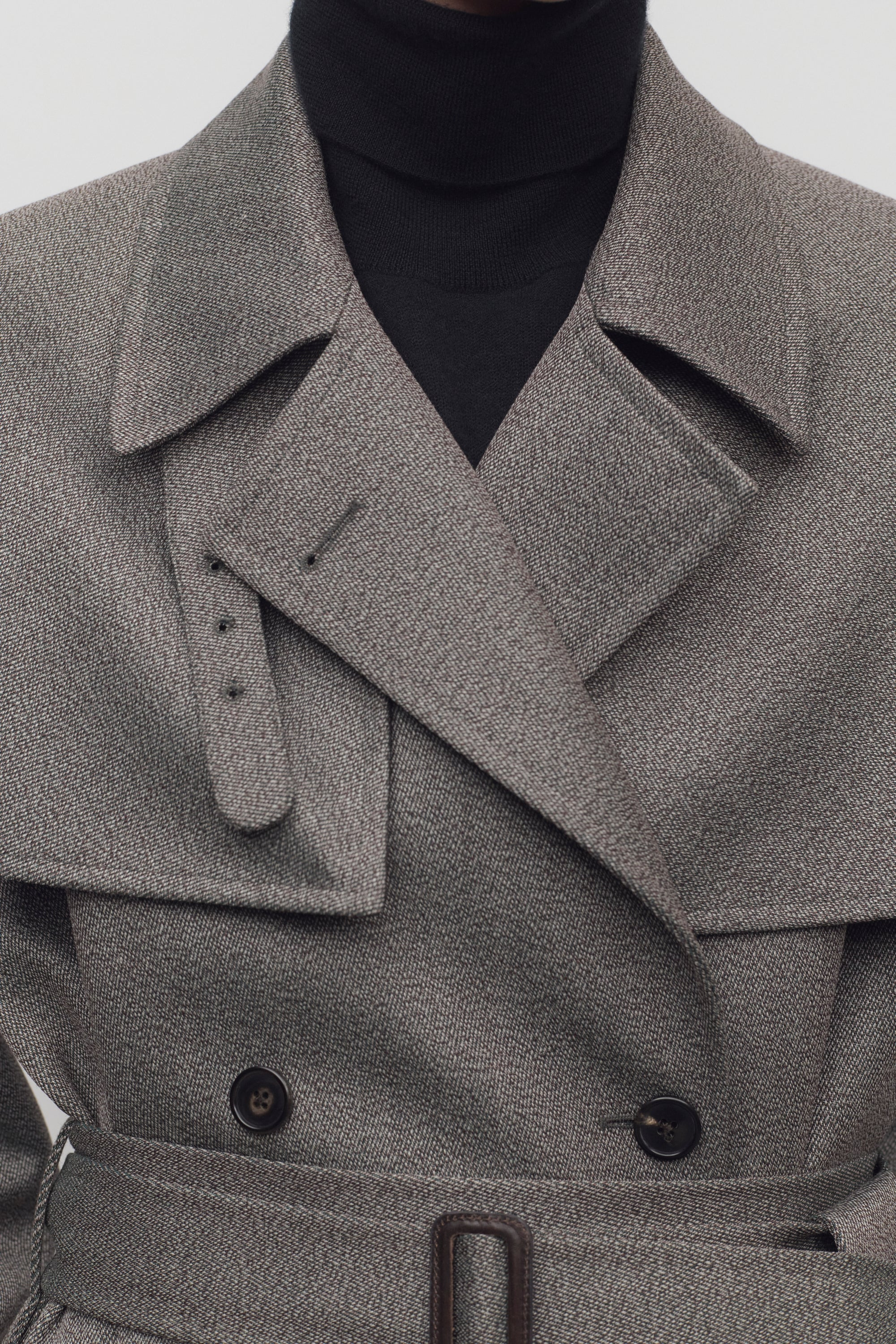 Rhydian Coat in Virgin Wool - 7