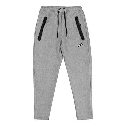 Nike Sportswear Tech Fleece Casual Sports Drawstring Long Pants dark grey Gray CU4502-063 - 1