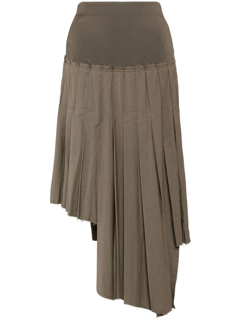 ribbed pleated skirts 1
