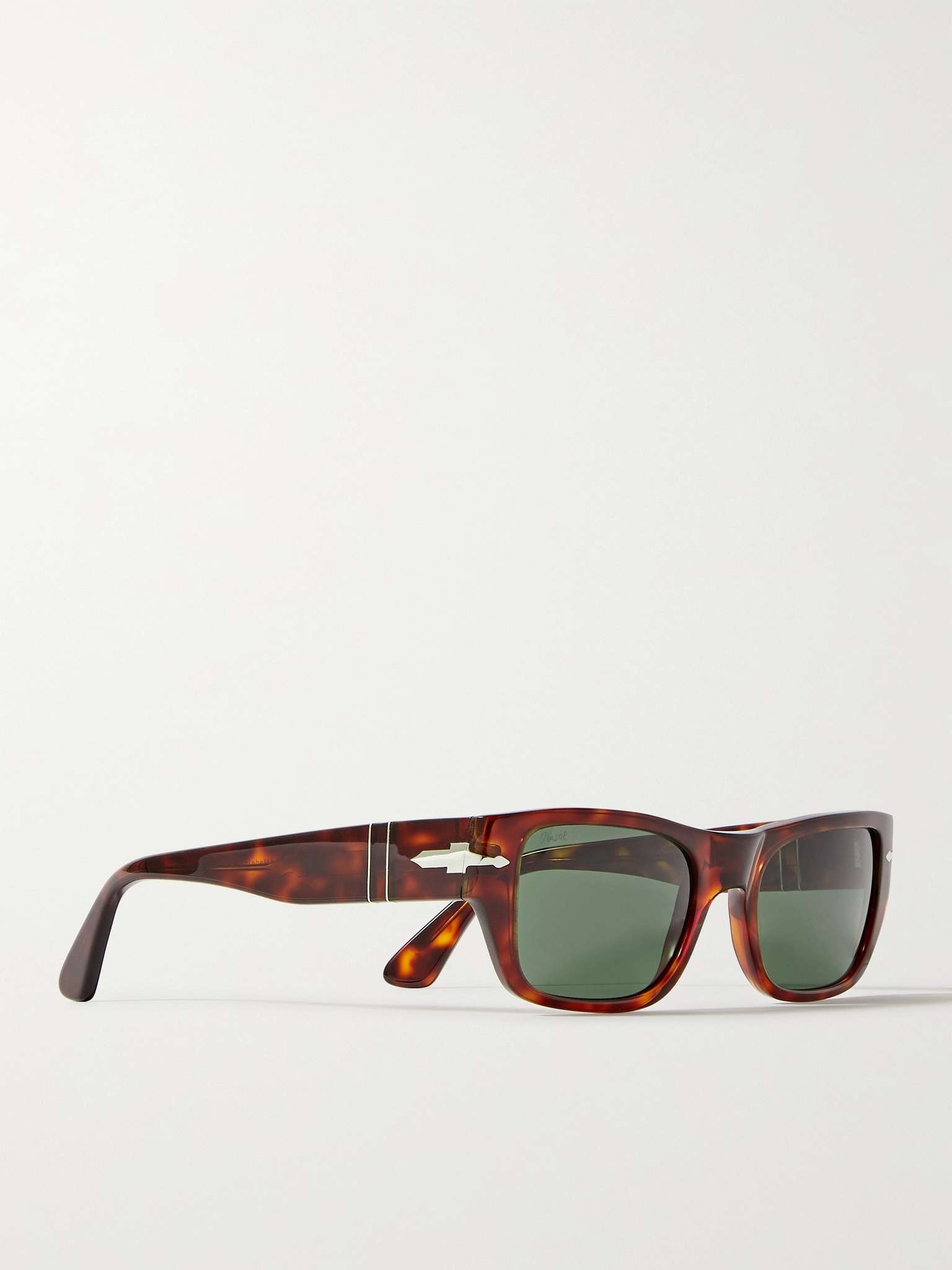 Rectangle-Frame Tortoiseshell Acetate Sunglasses - 2