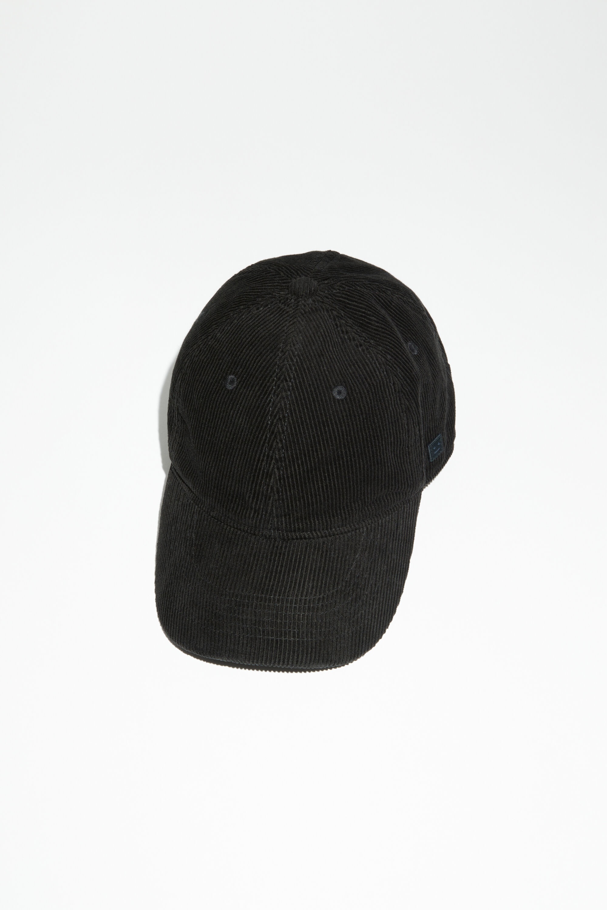 Micro Face patch cap - Black - 1