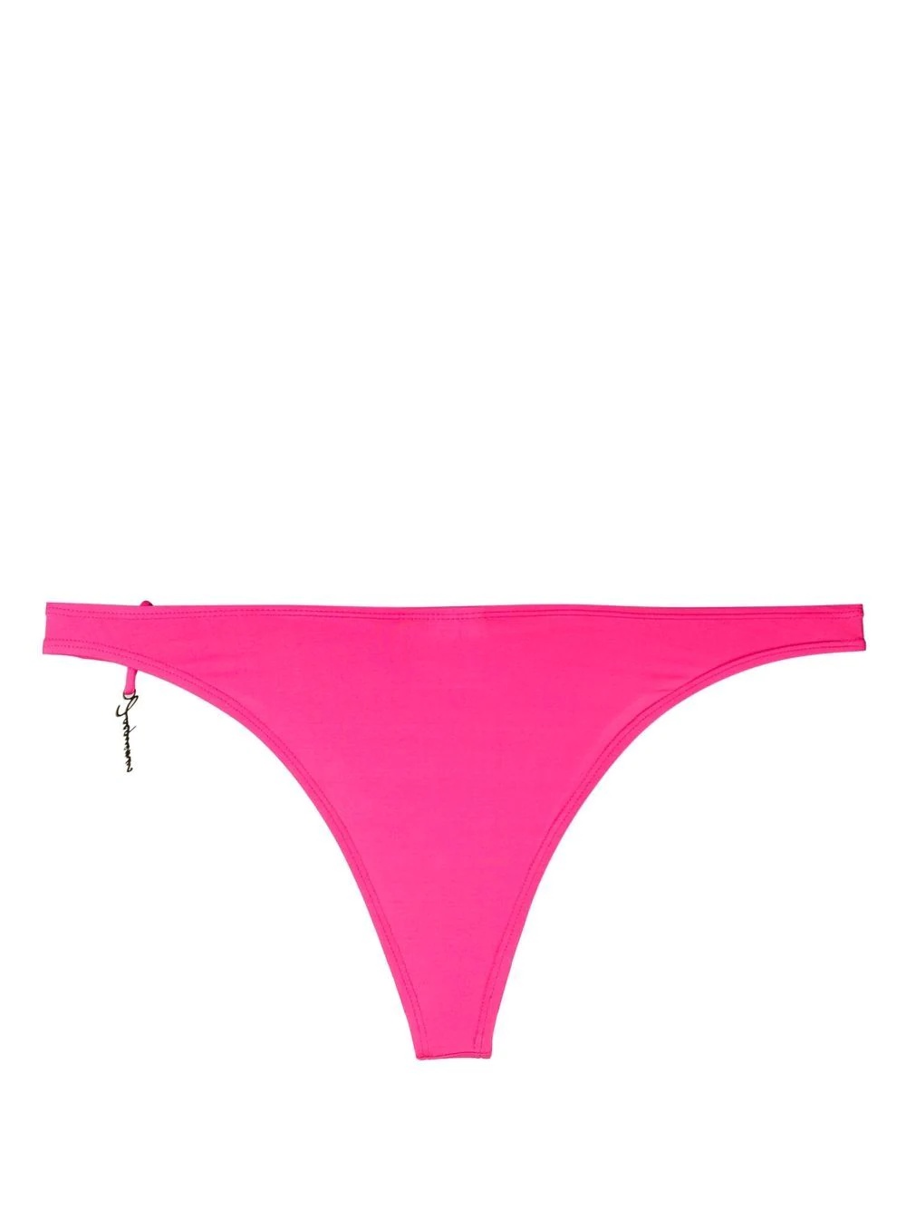 logo-charm bikini bottoms - 2