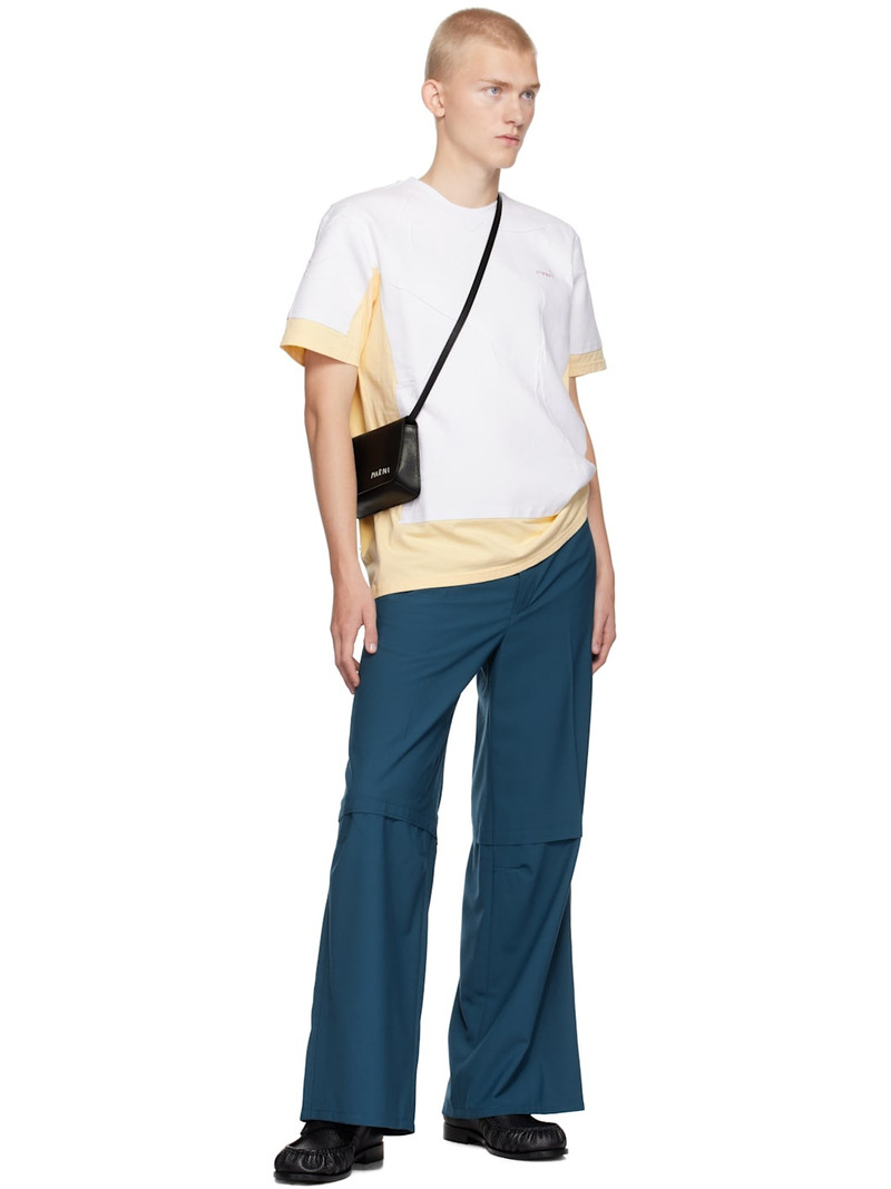 Marni White & Beige Double T-shirt outlook