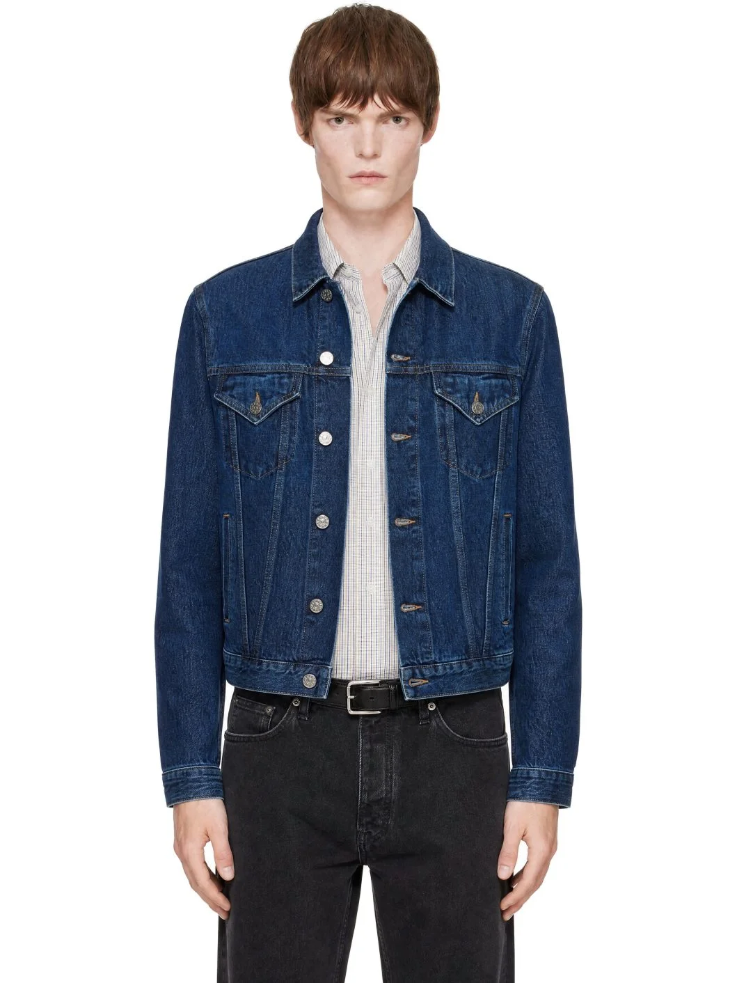 Blue Denim Trucker Jacket - 1