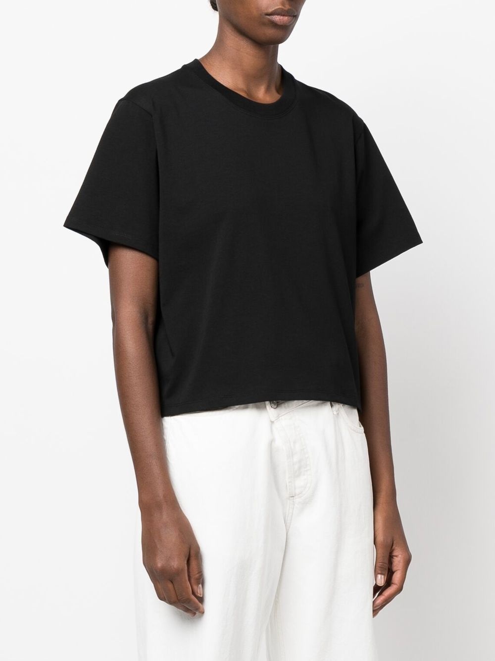 crew-neck straight-hem T-shirt - 3