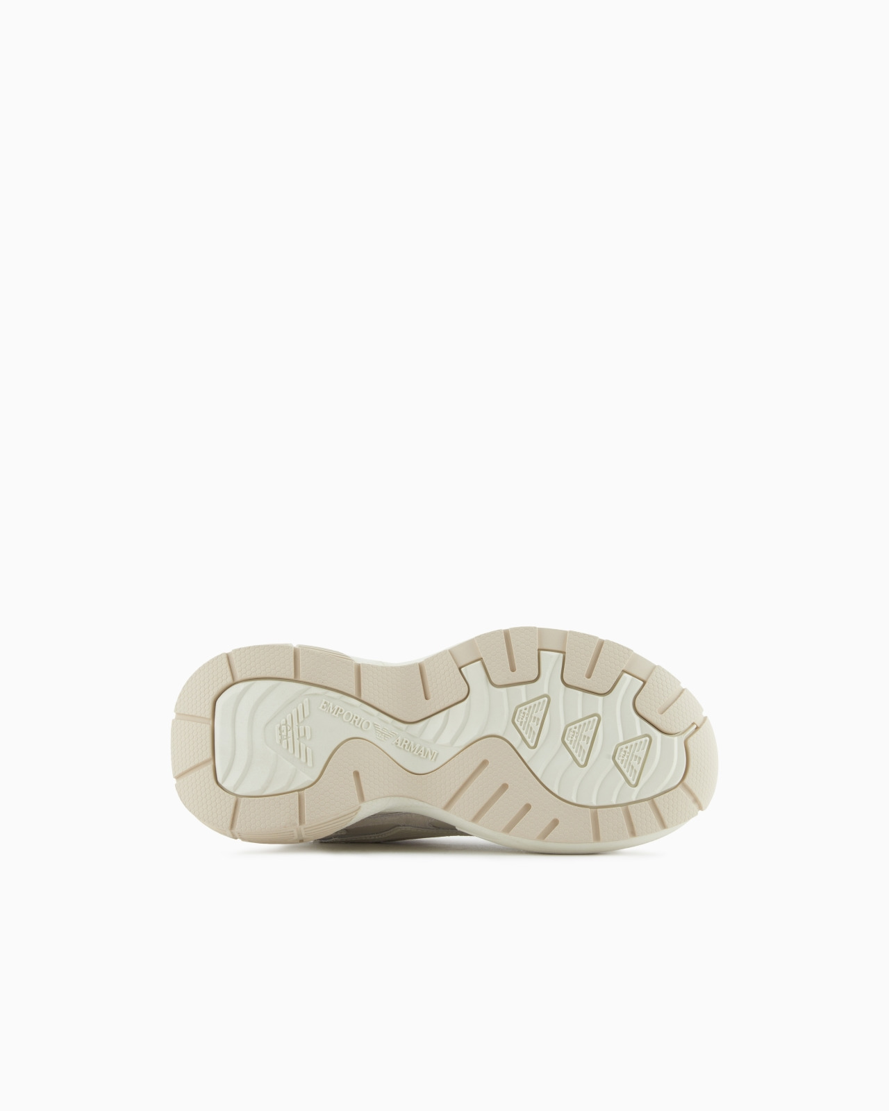 LEATHER SNEAKERS WITH VELVET DETAILS AND A SIGNATURE LOGO - 6