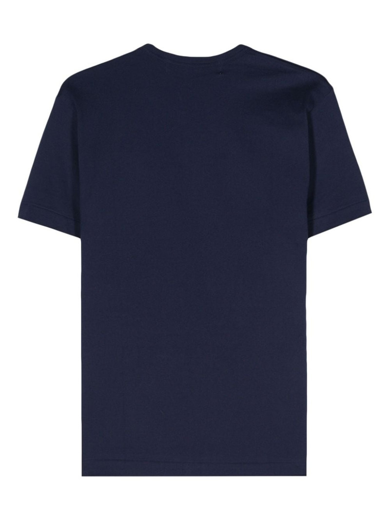Comme des Garçons PLAY heart-patch cotton T-shirt outlook