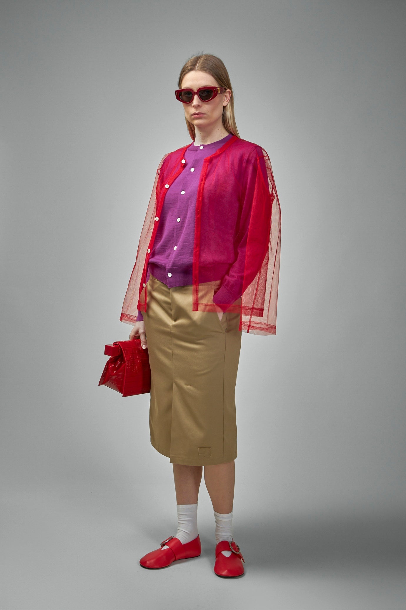 Layered Cardigan - 2