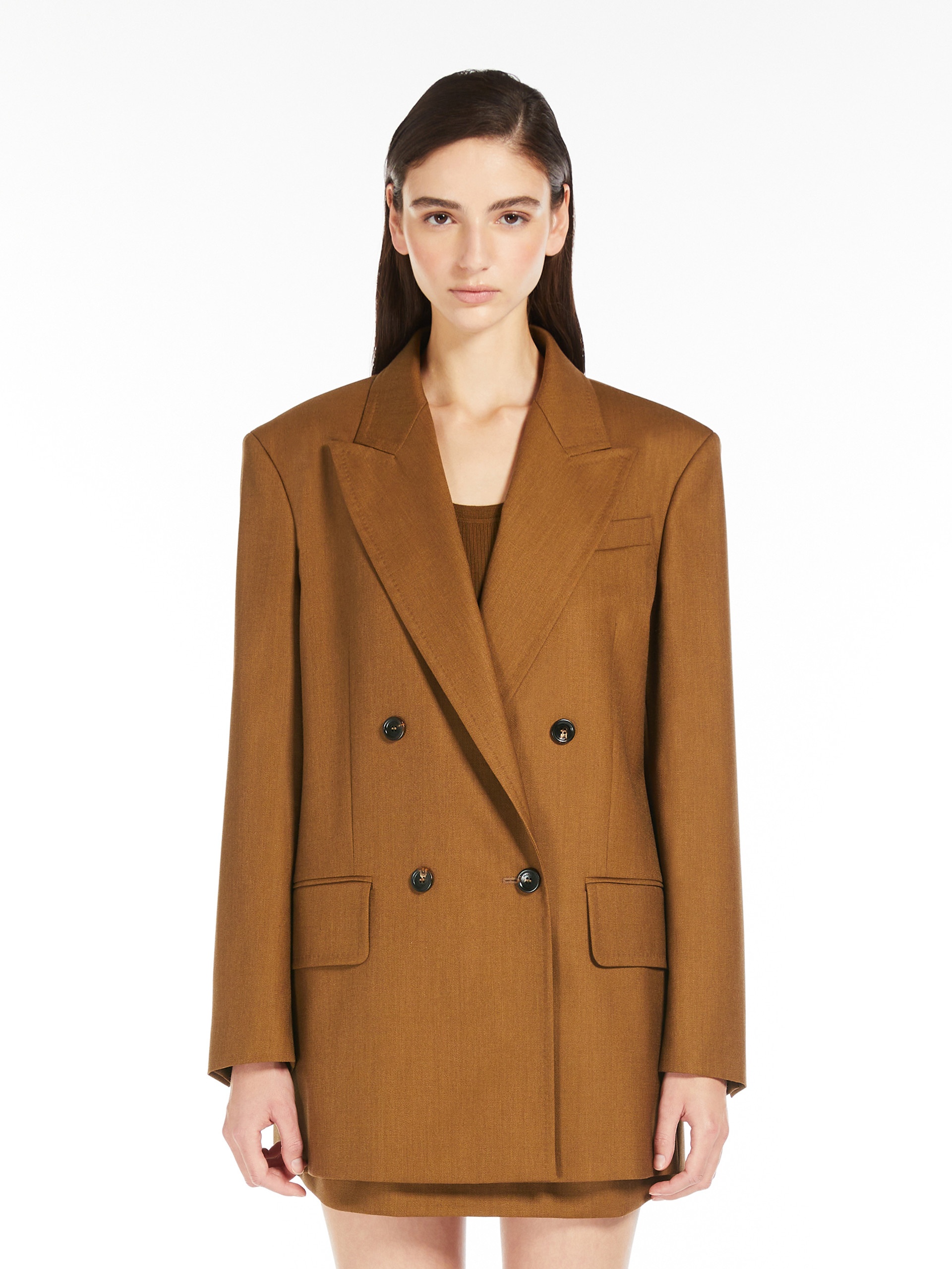 PALANCA Olimpia Jacket in mohair wool and silk canvas - 3