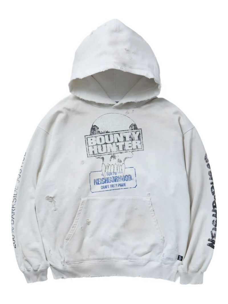 x Bounty Hunter graphic-print hoodie 1