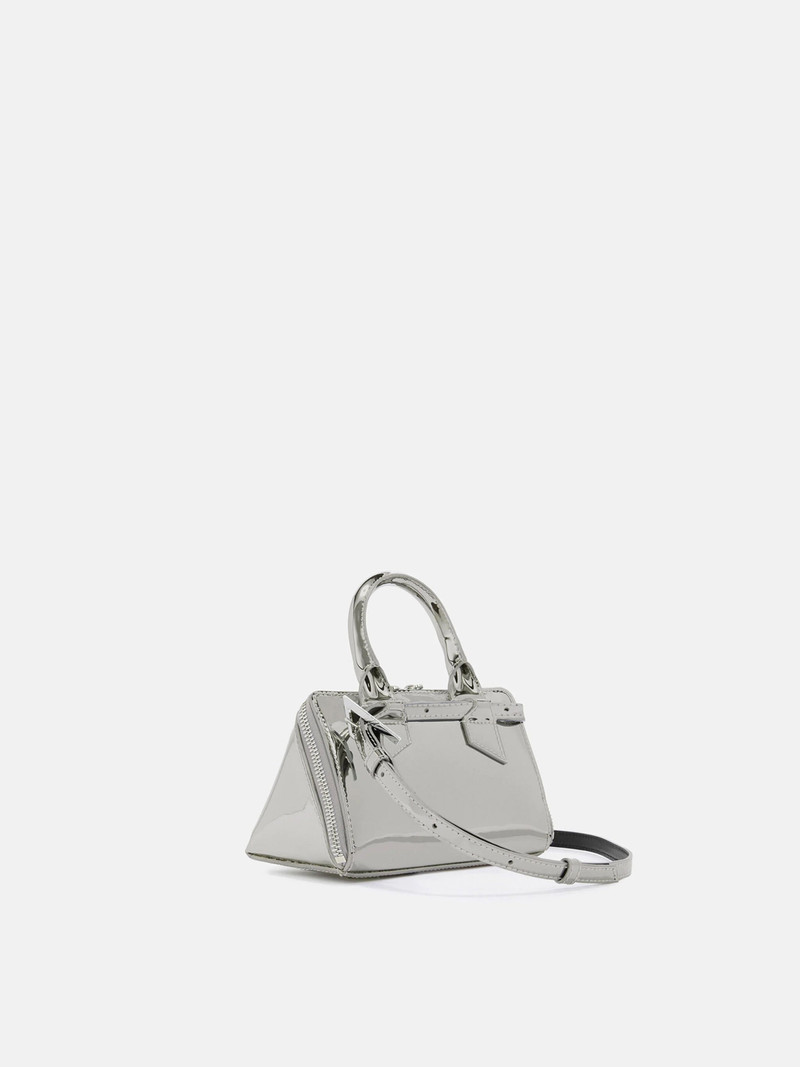 ''FRIDAY'' SILVER MINI HANDBAG 3