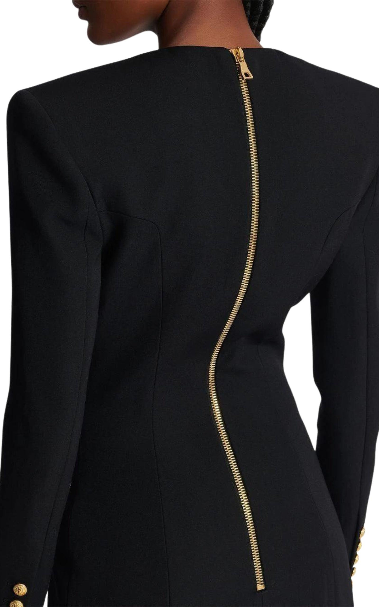 Single-breasted Blazer Dress - 6