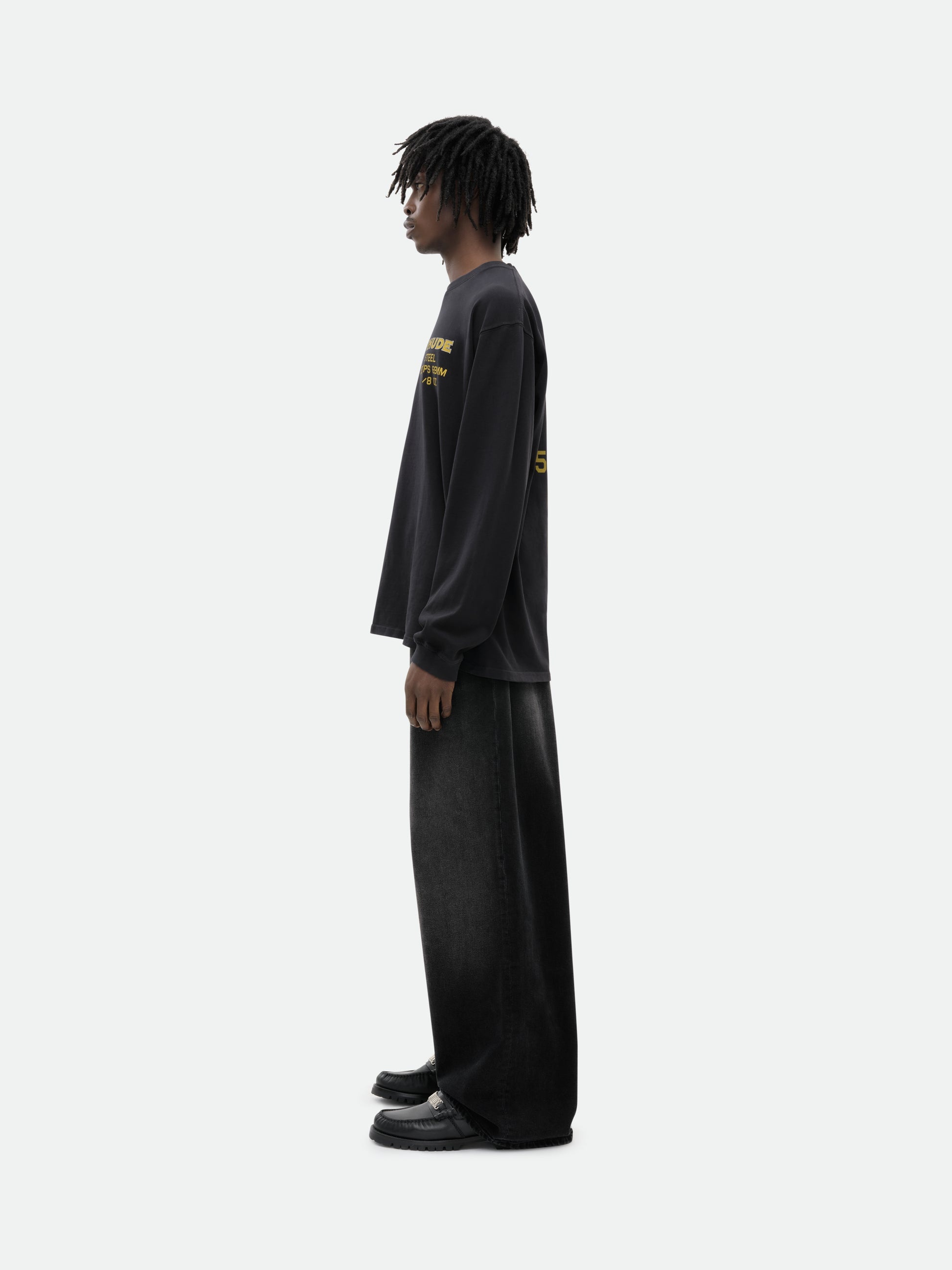 RHUDE STEEL LS TEE - 8