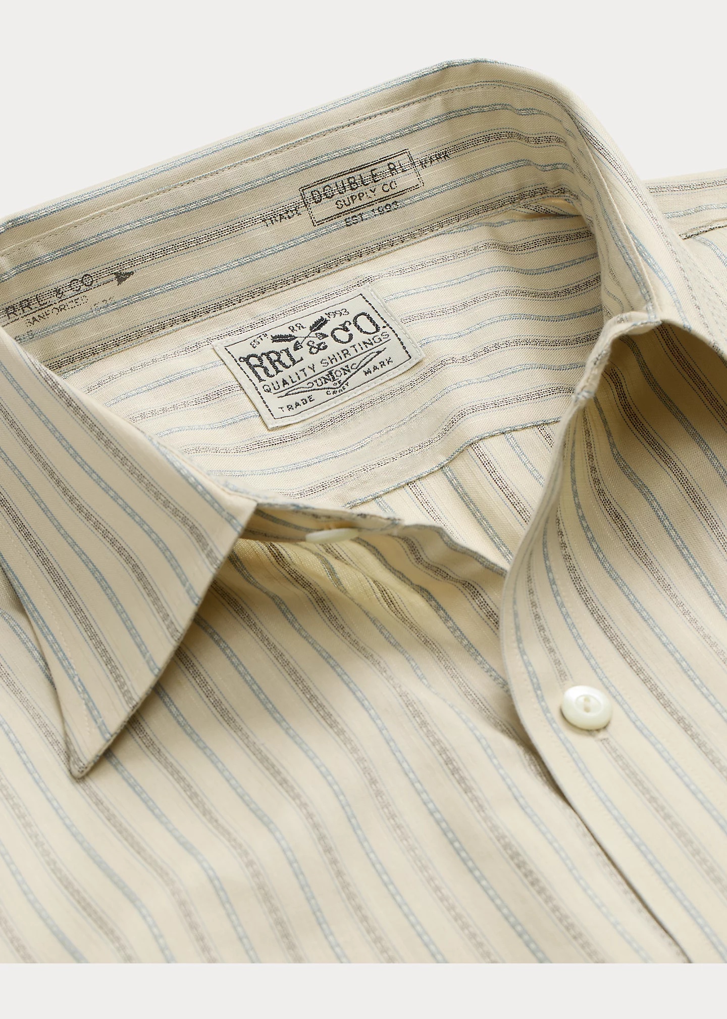 Slim Fit Striped Dobby Shirt - 7