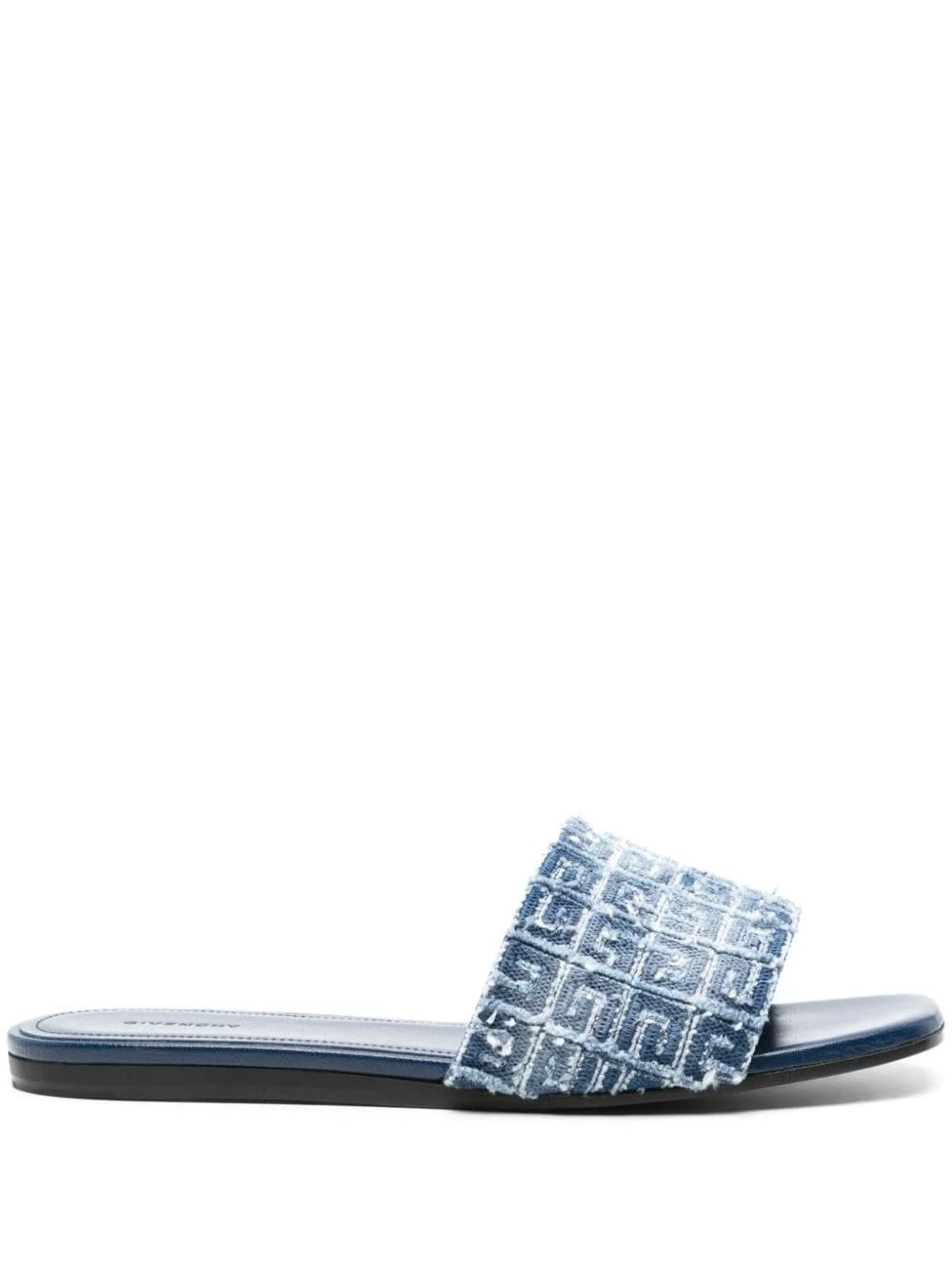 4G-monogram distressed slides - 1
