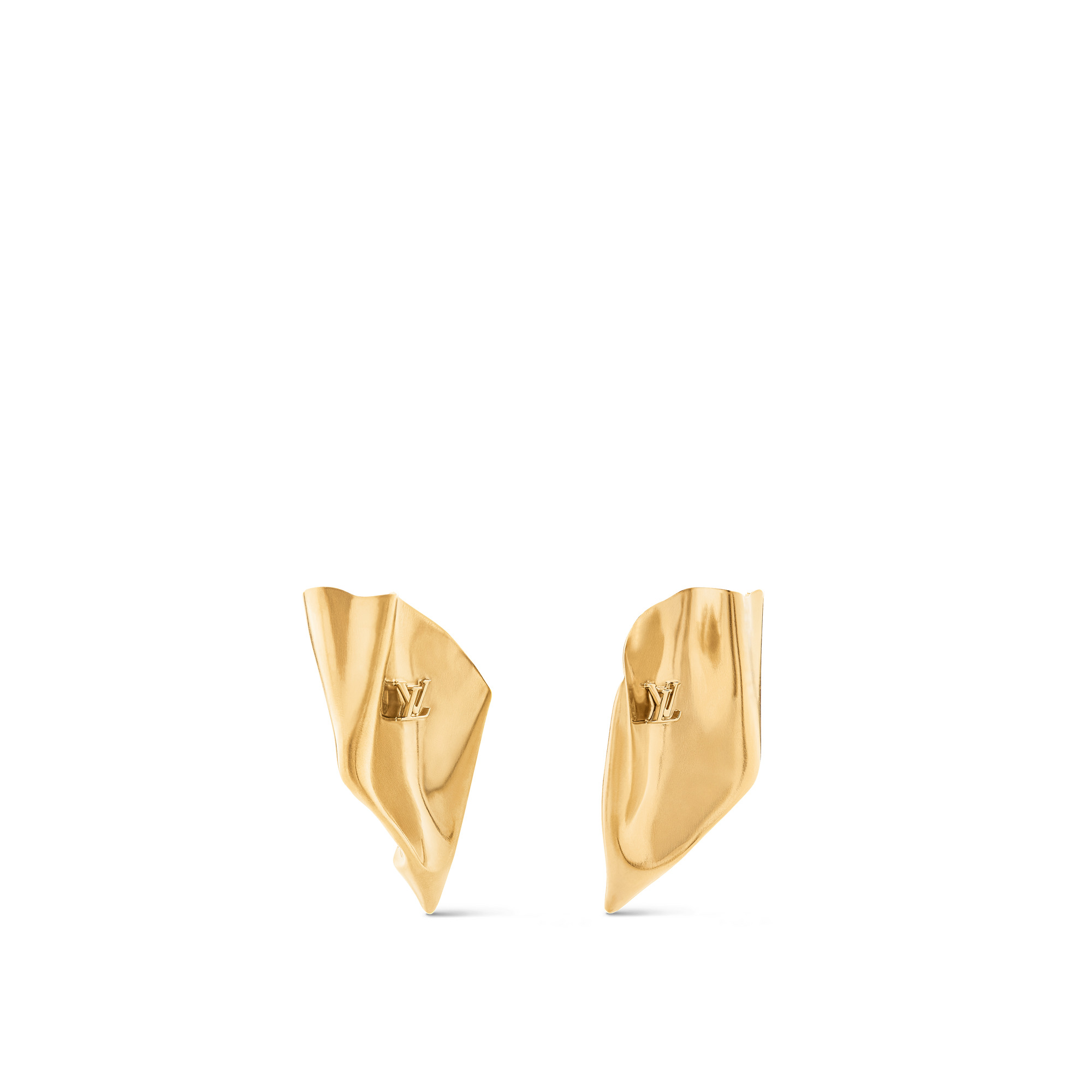 LV Sculptural Earrings - 2