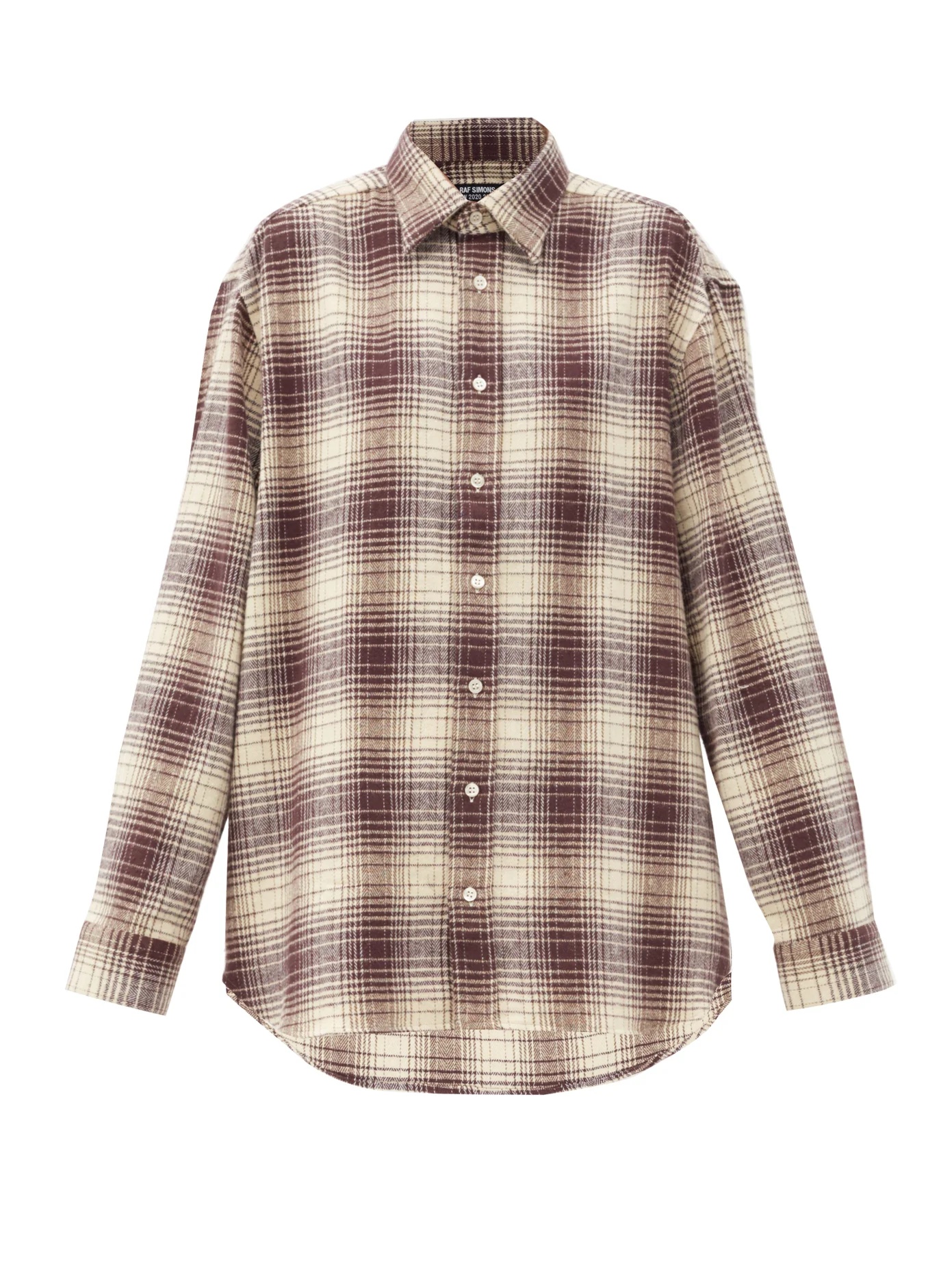 The Others plaid cotton-flannel shirt - 1