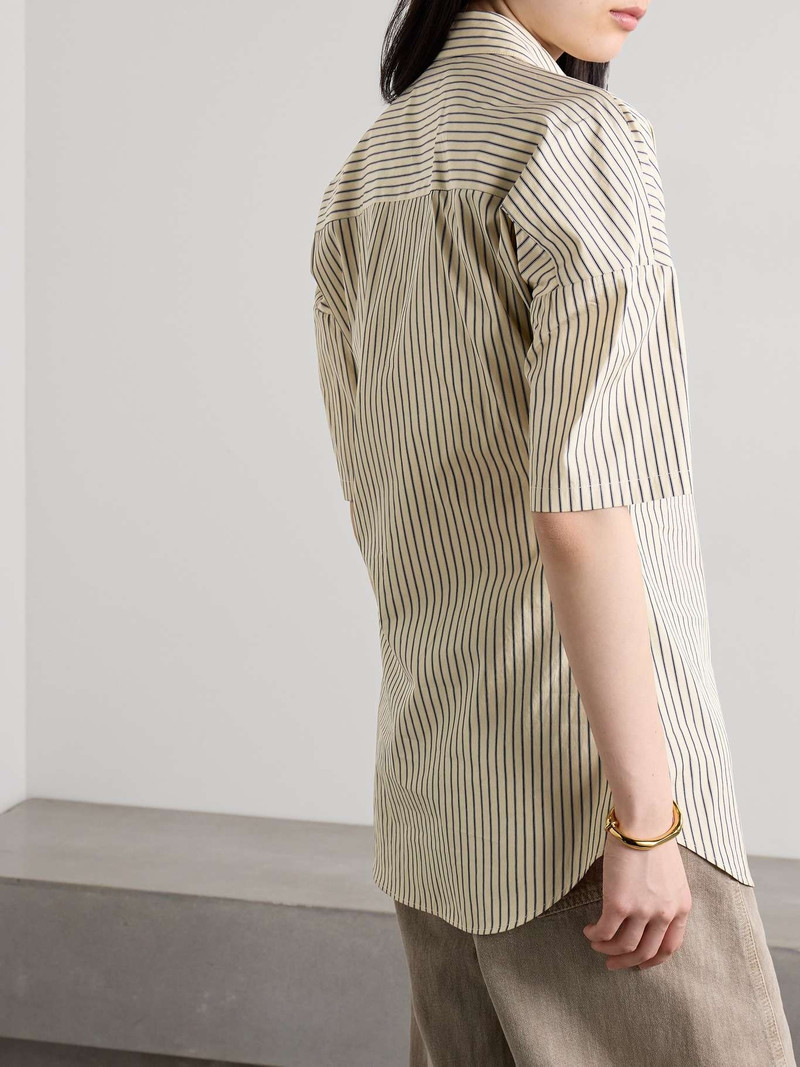 Striped cotton-poplin shirt 4