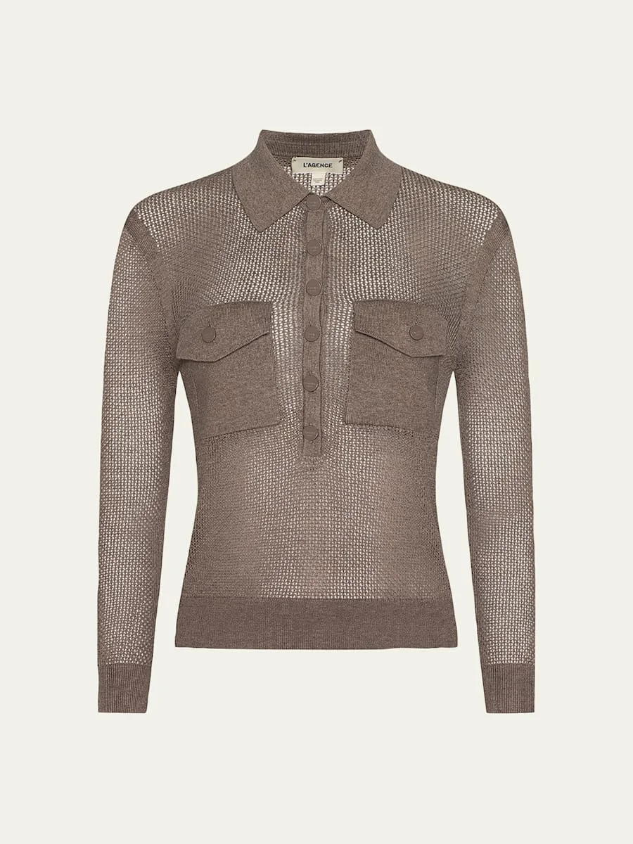 Carine Cashmere-Blend Sweater - 1