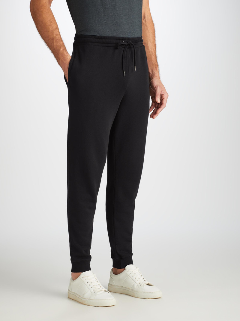 Quinn Cotton Modal Sweatpants Black 7
