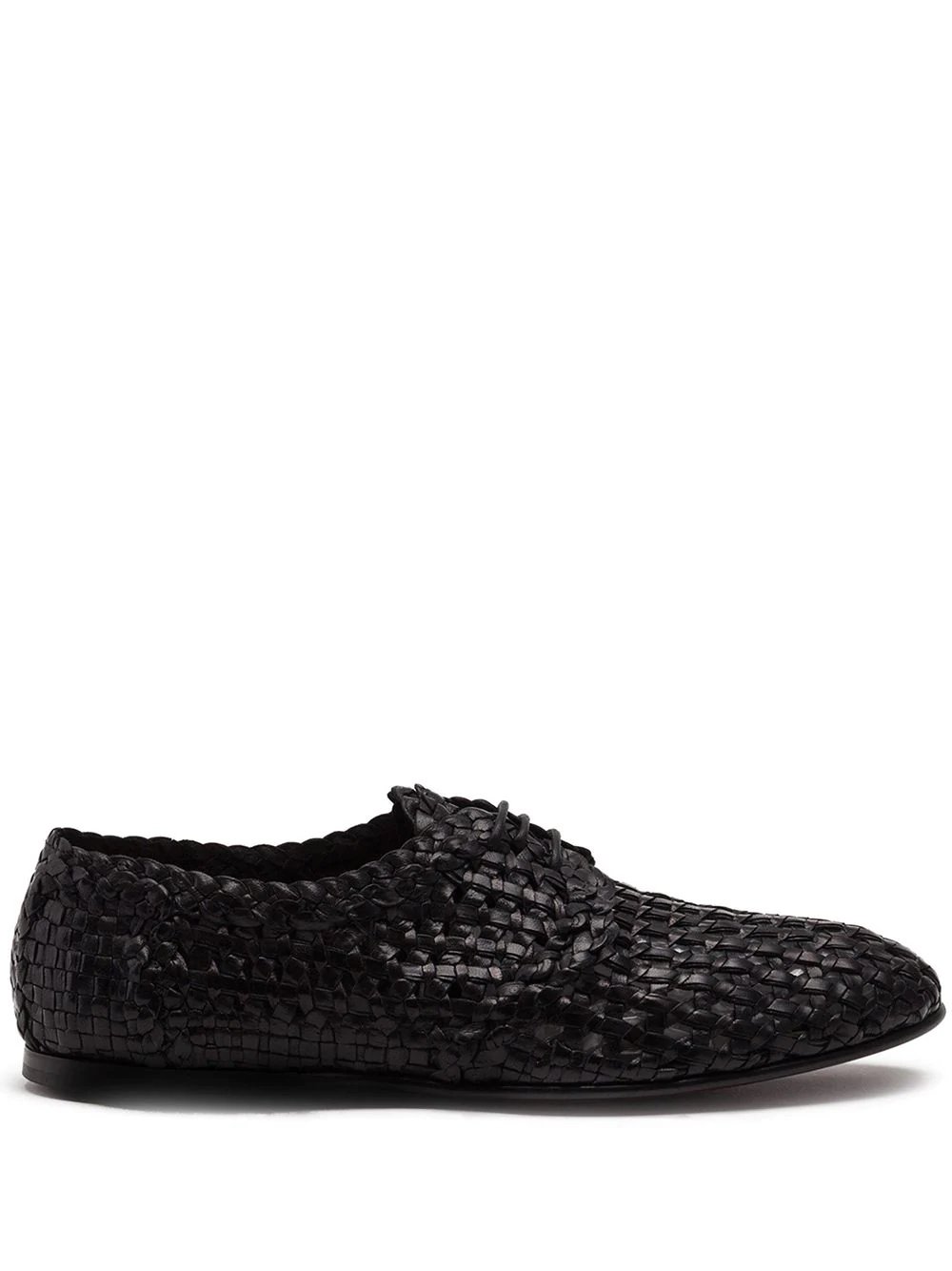 woven derby shoes - 1