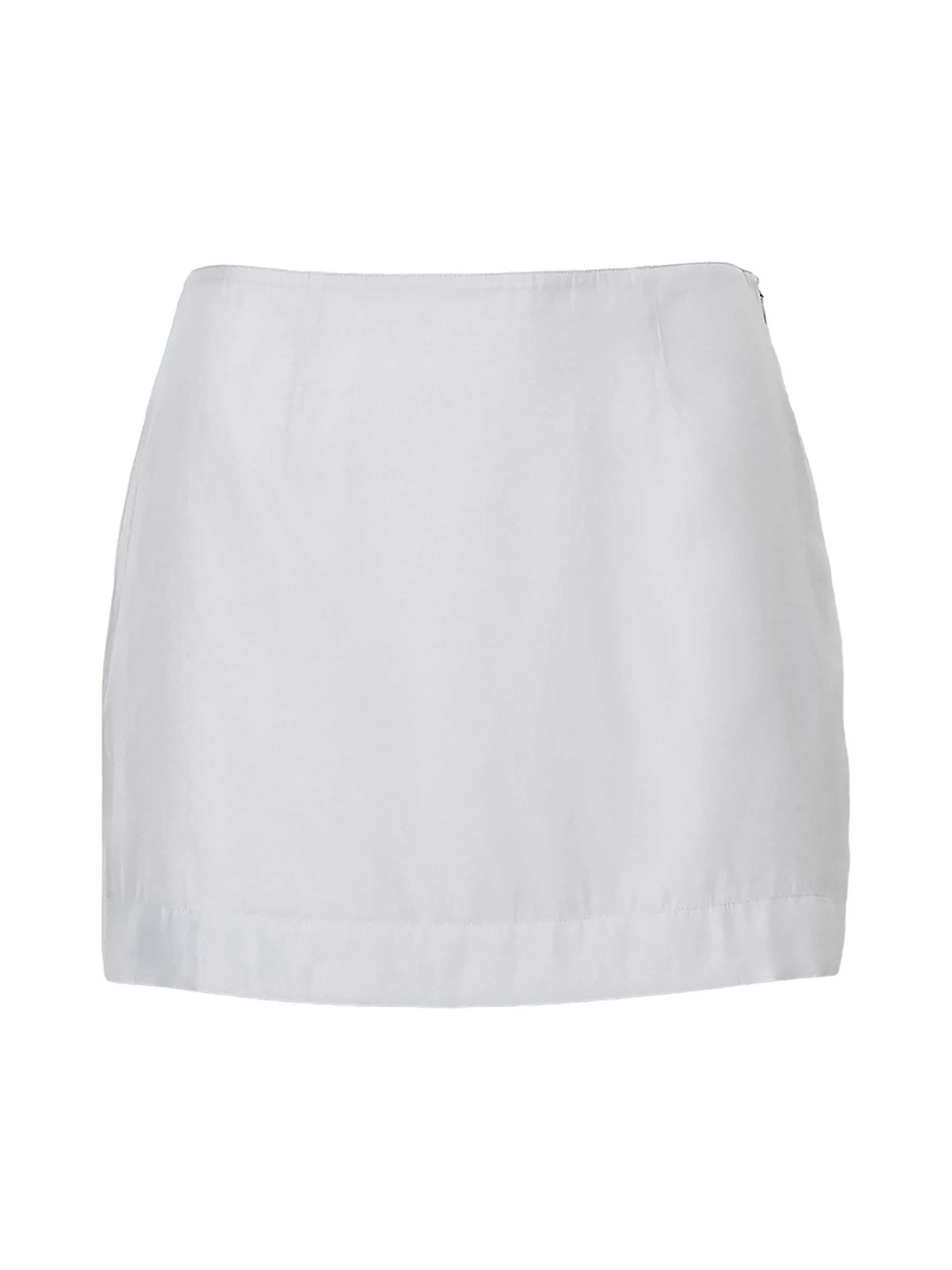 Women's Piper Organza A-Line Miniskirt - Grey - 1