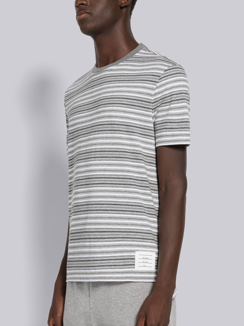 Thom Browne Midweight Jersey Stripe Short Sleeve Tee outlook