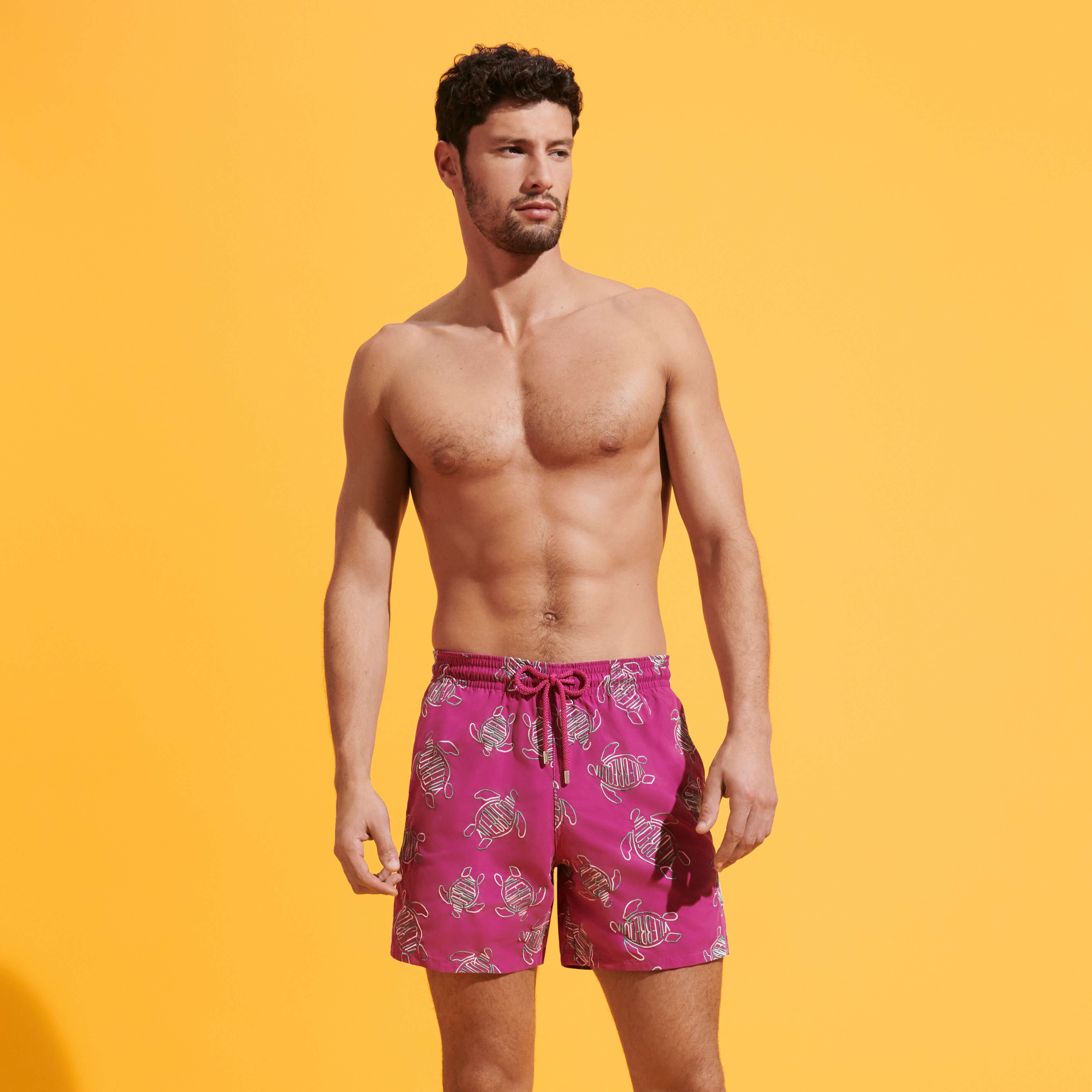 Men Swim Trunks Embroidered VBQ Turtles - Limited Edition - 3