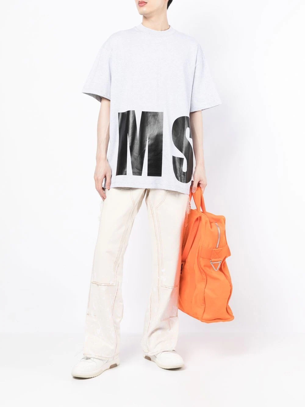 oversized logo-print T-shirt - 2