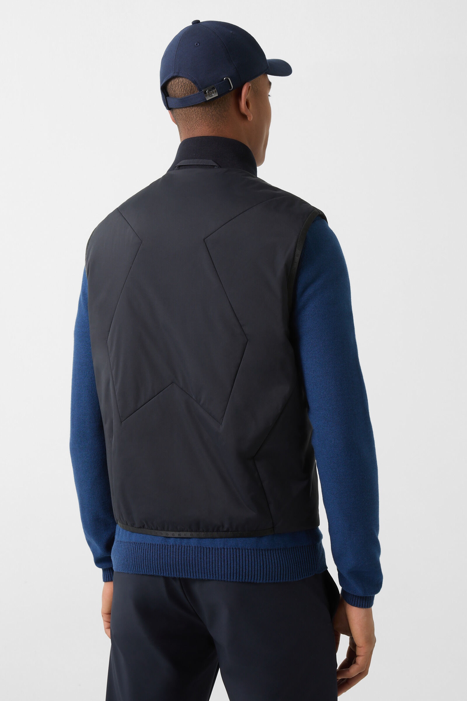 Lenny Vest in Navy blue - 3