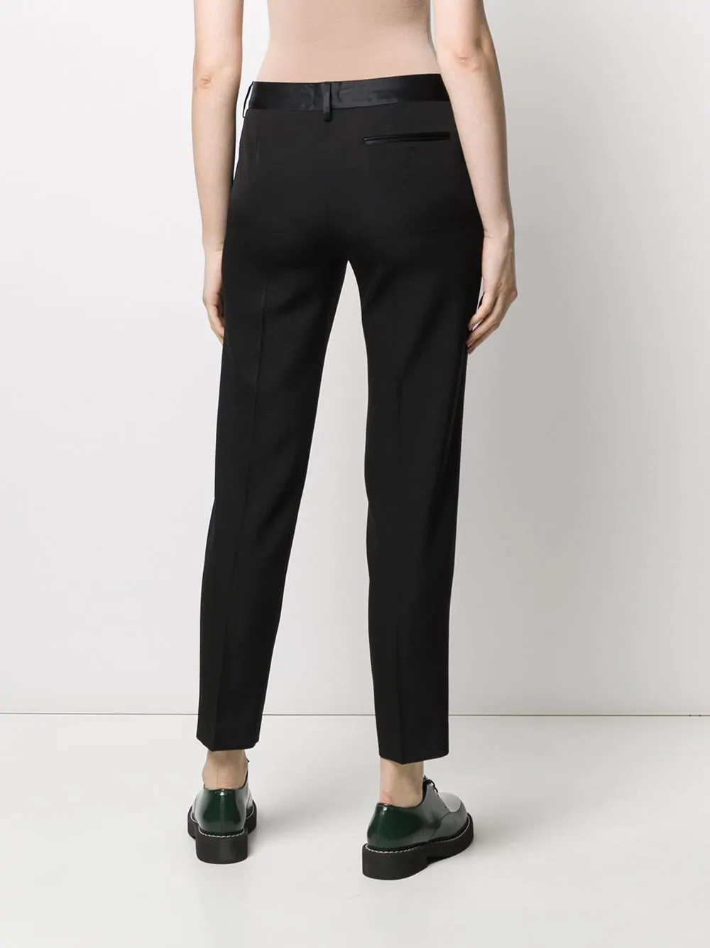 cropped tapered trousers - 4