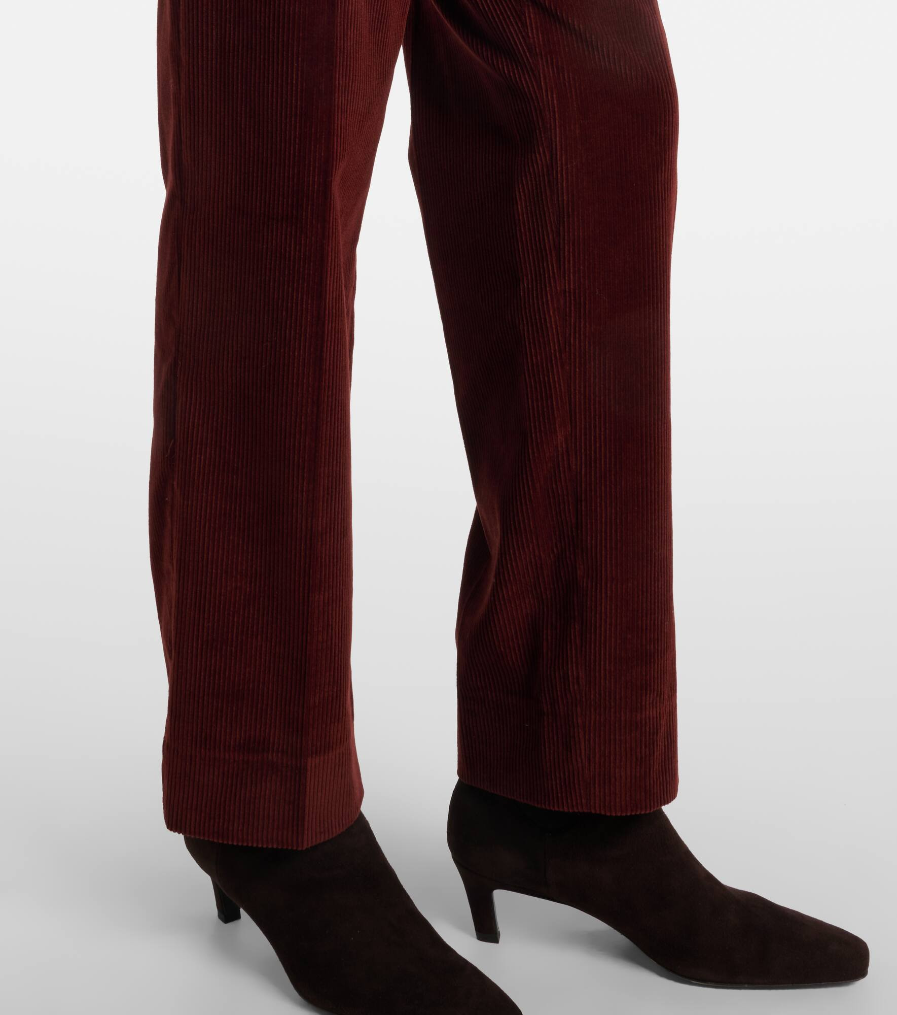 Nana cotton corduroy straight pants - 6