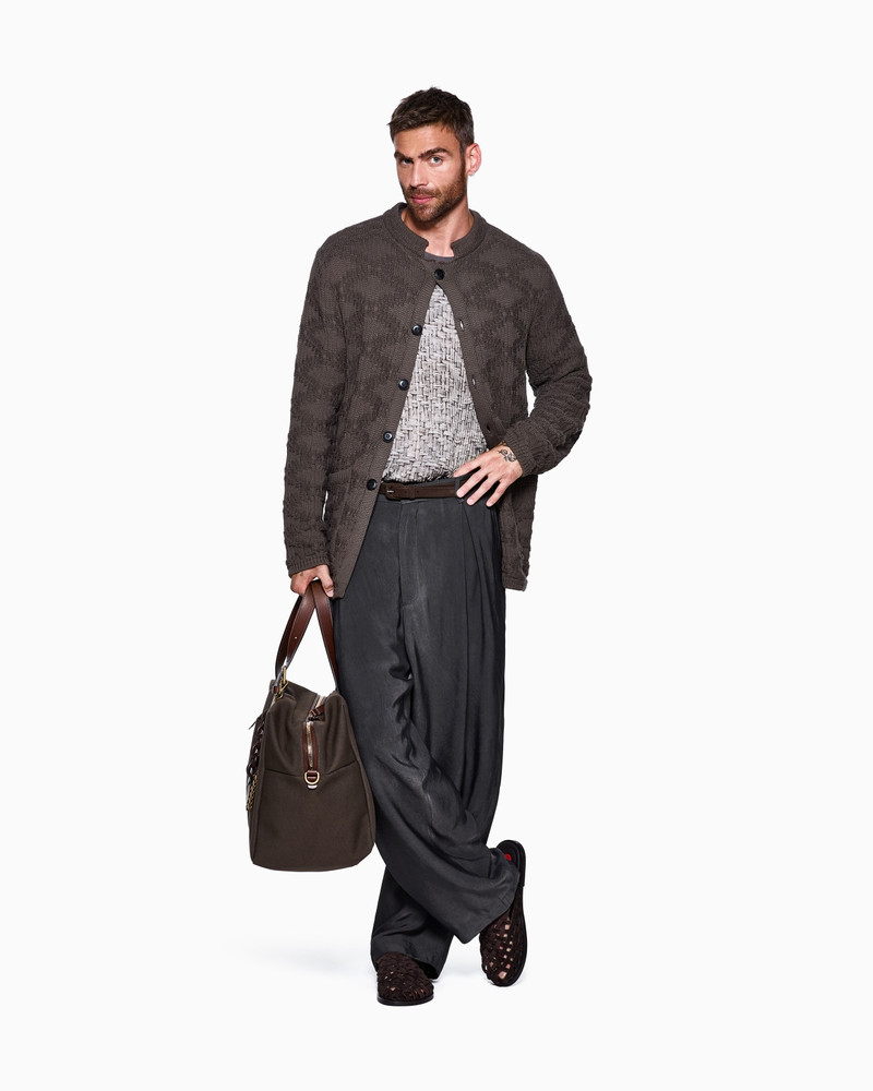 COTTON BLEND CARDIGAN JACKET 2