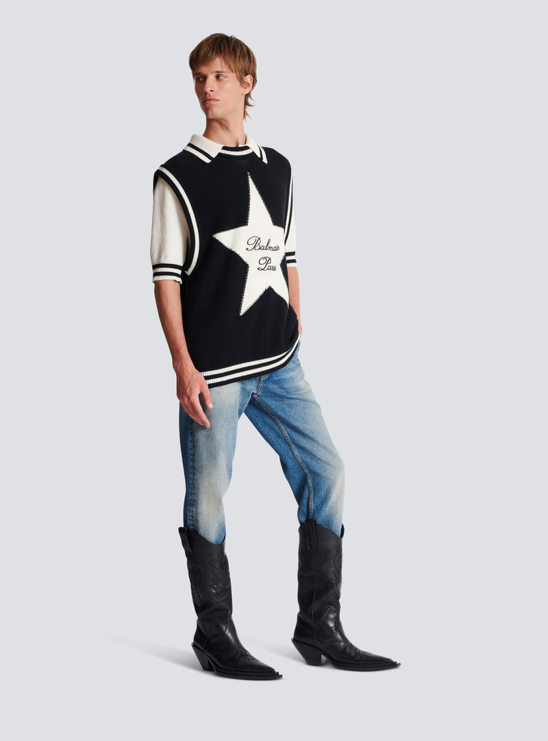 Balmain Signature star jumper 3